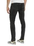 XRay Jeans 30" Inseam Grey Wash With Patches Super Skinny Jeans, , alternate