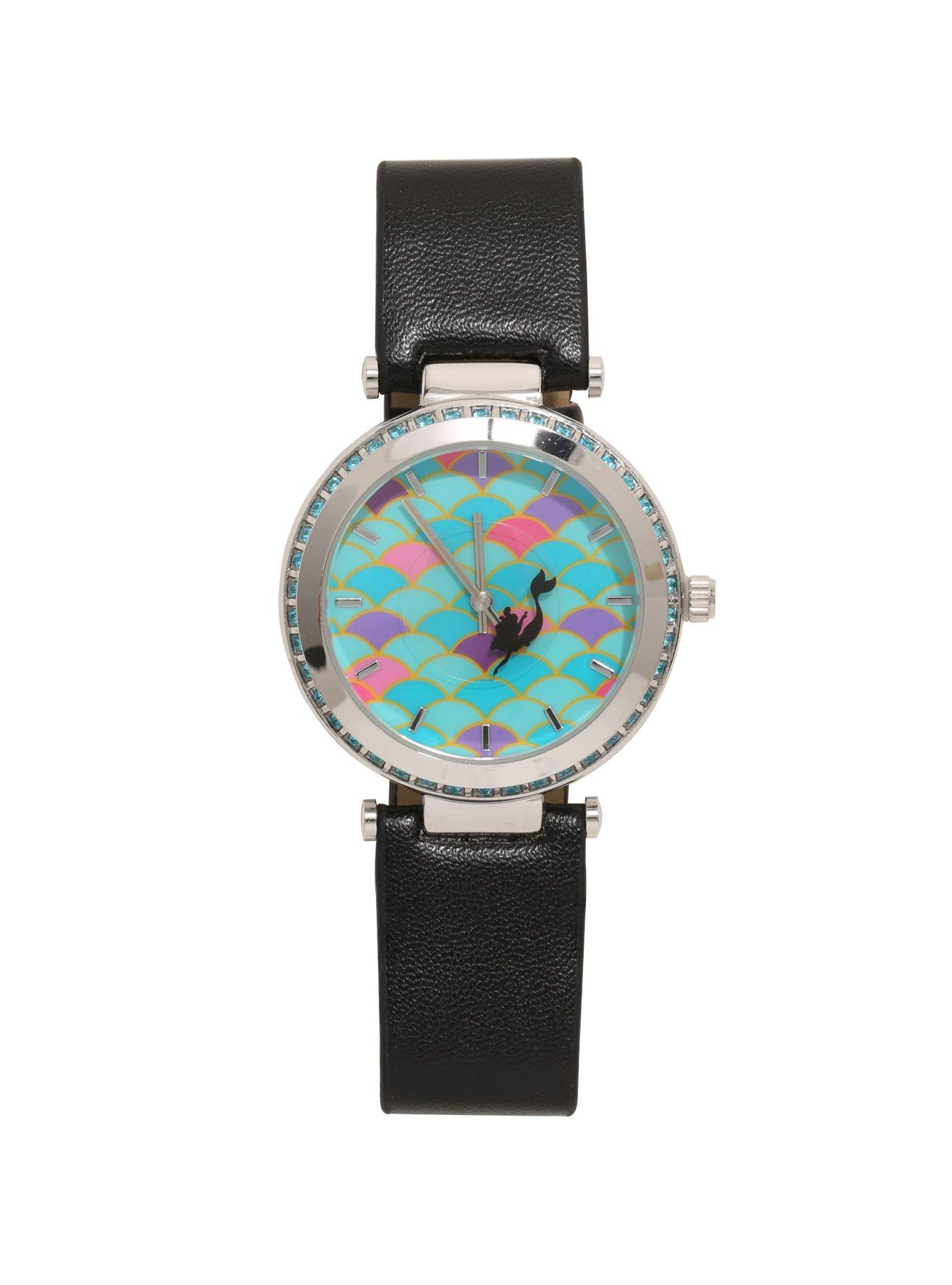 Disney The Little Mermaid Scales Watch, , alternate