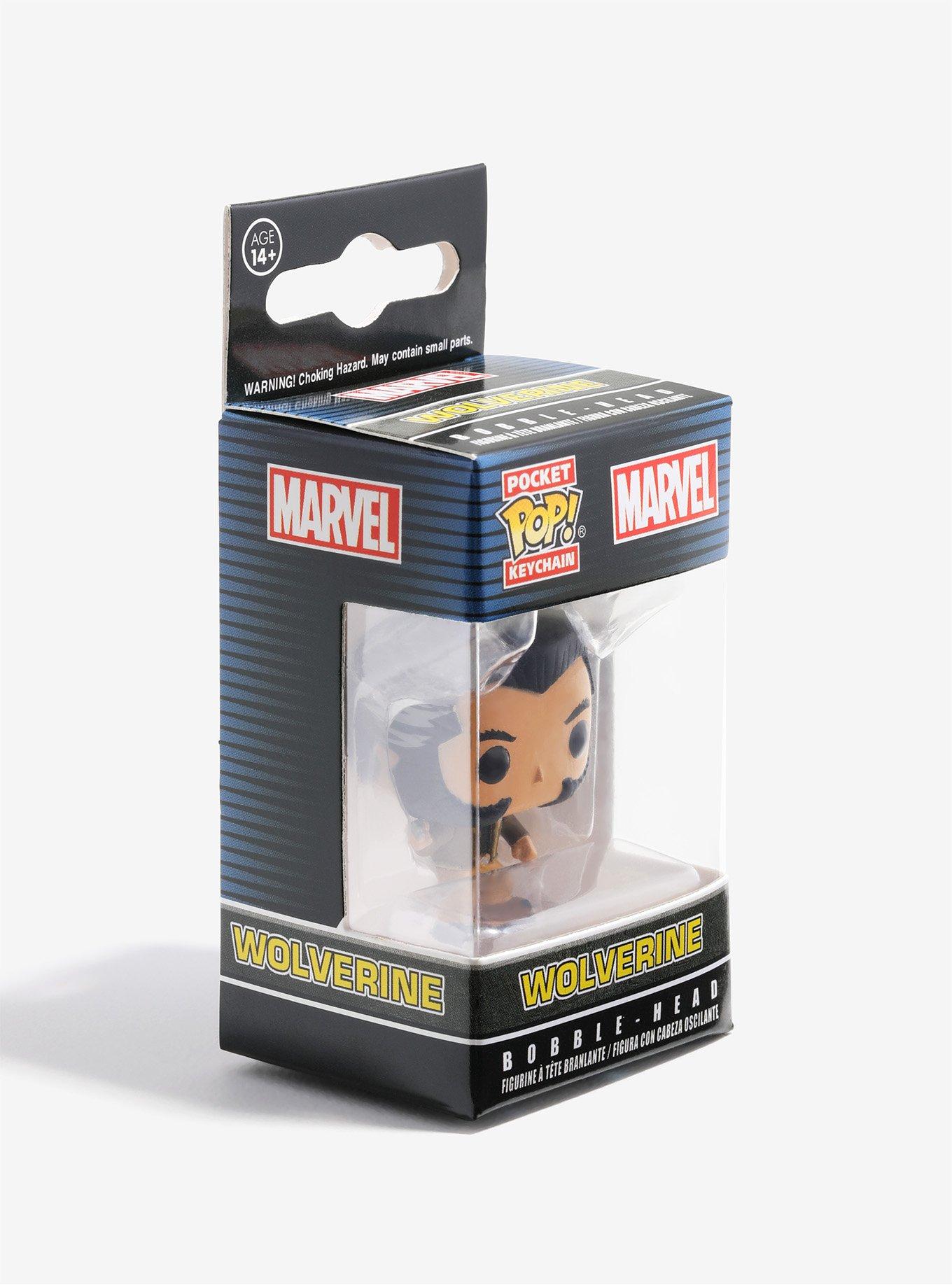 Funko Pocket Pop! Marvel X-Men Wolverine Key Chain, , alternate