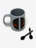 Marvel Deadpool Mug And Spoon Set, , alternate