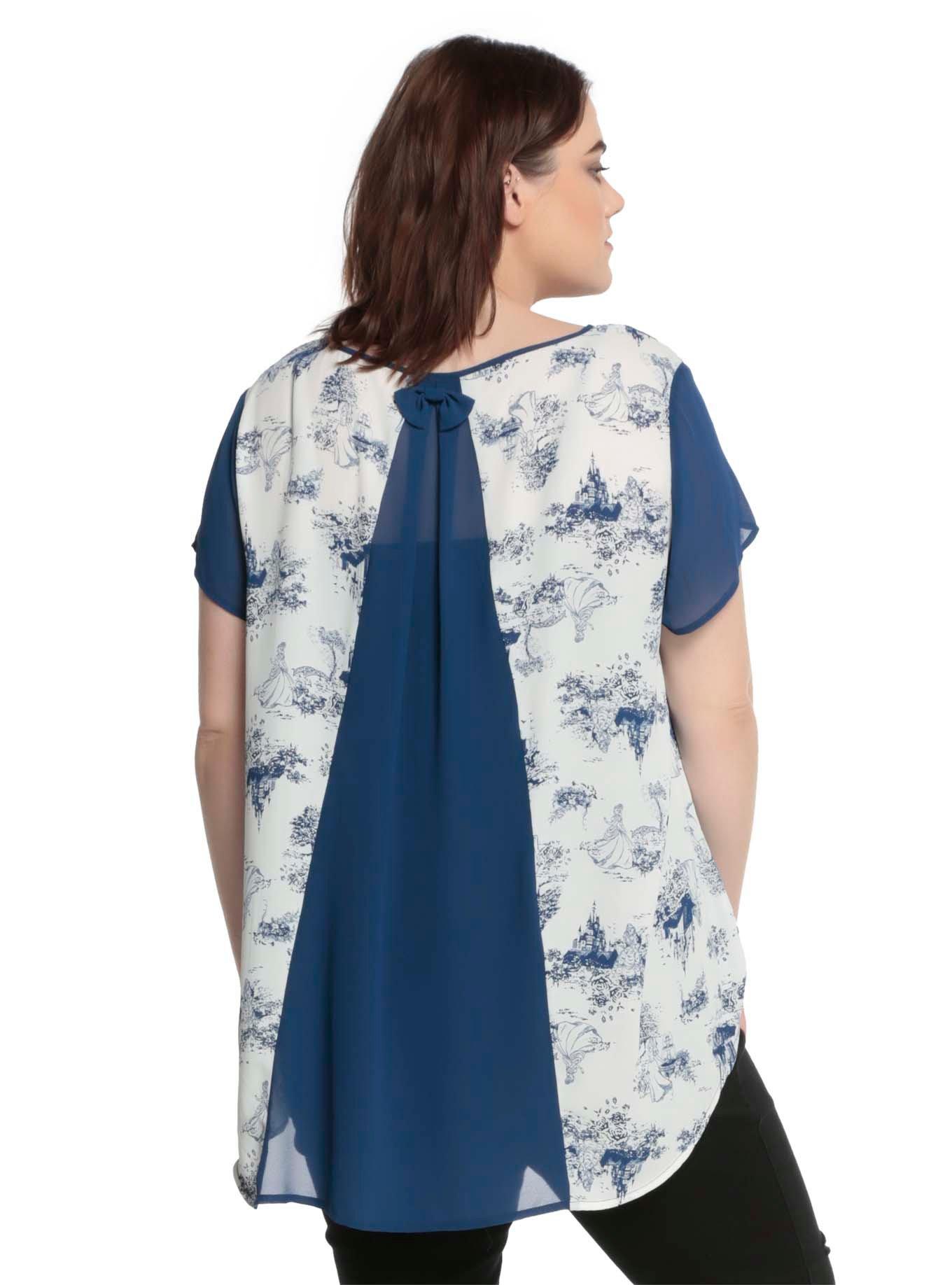 Disney Princess Toile Girls Top Plus Size, , alternate