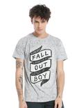 Fall Out Boy Banner Logo Splatter T-Shirt, , alternate