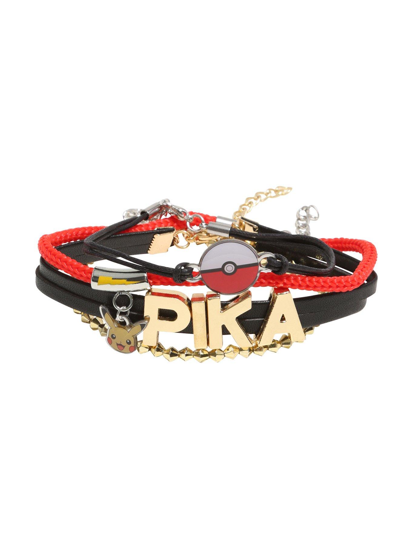 Pokemon Pikachu Bracelet Set, , alternate