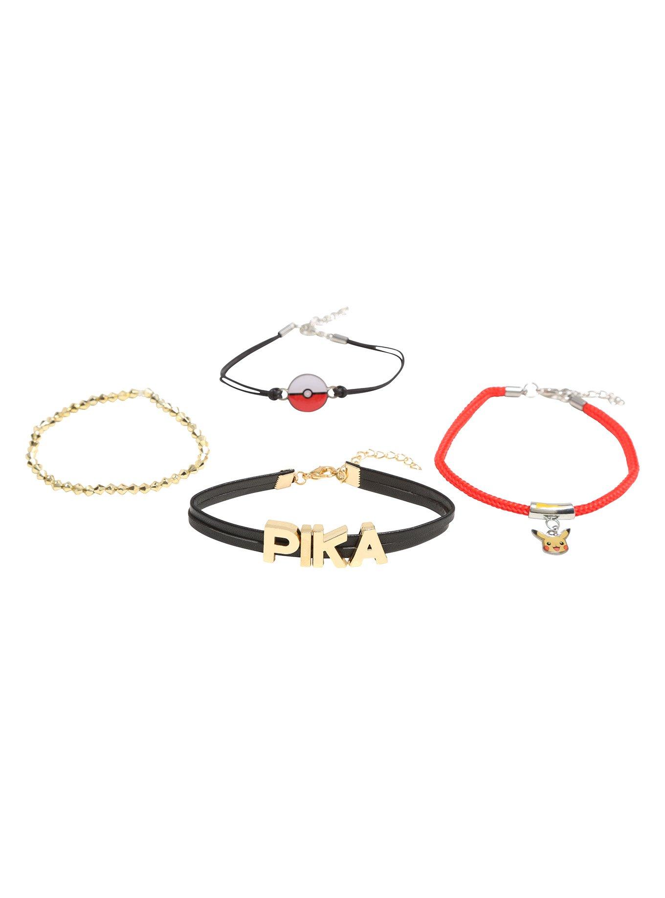 Pokemon Pikachu Bracelet Set, , alternate