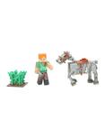 Minecraft Series 3 Alex With Skeleton Horse Pack Action Figure, , alternate