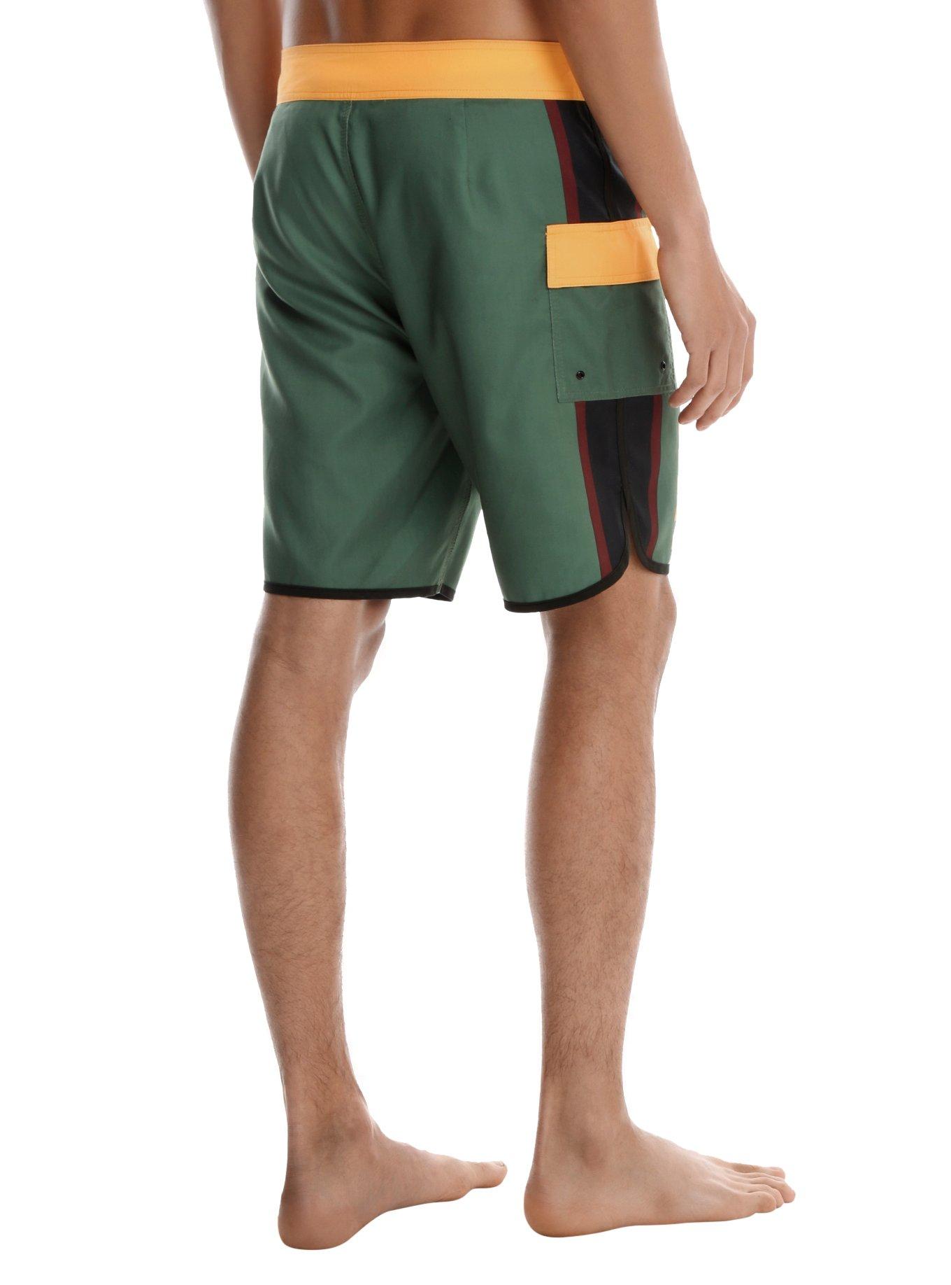 Star Wars Boba Fett Swim Trunks, , alternate