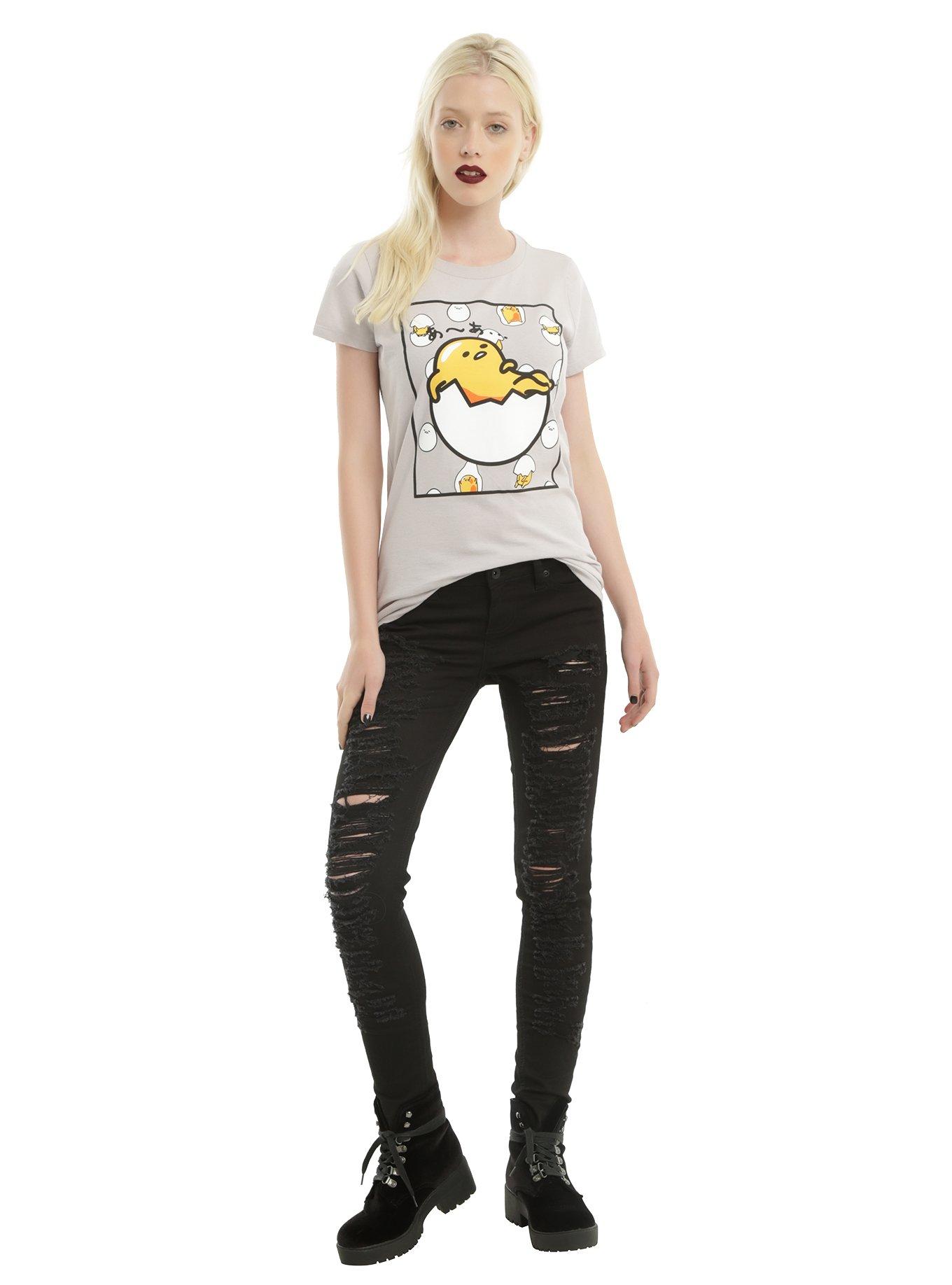 Gudetama Eggshell Girls T-Shirt, , alternate