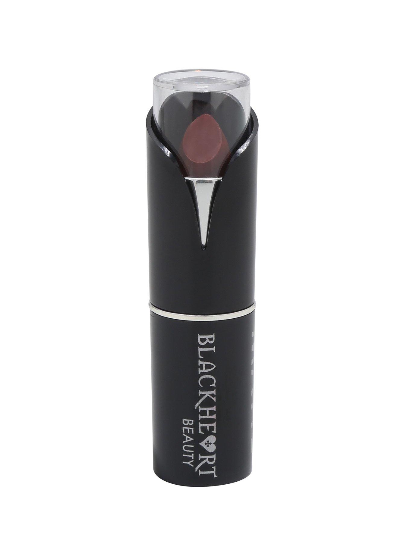 Blackheart Beauty Blood Red Matte Lipstick, , alternate