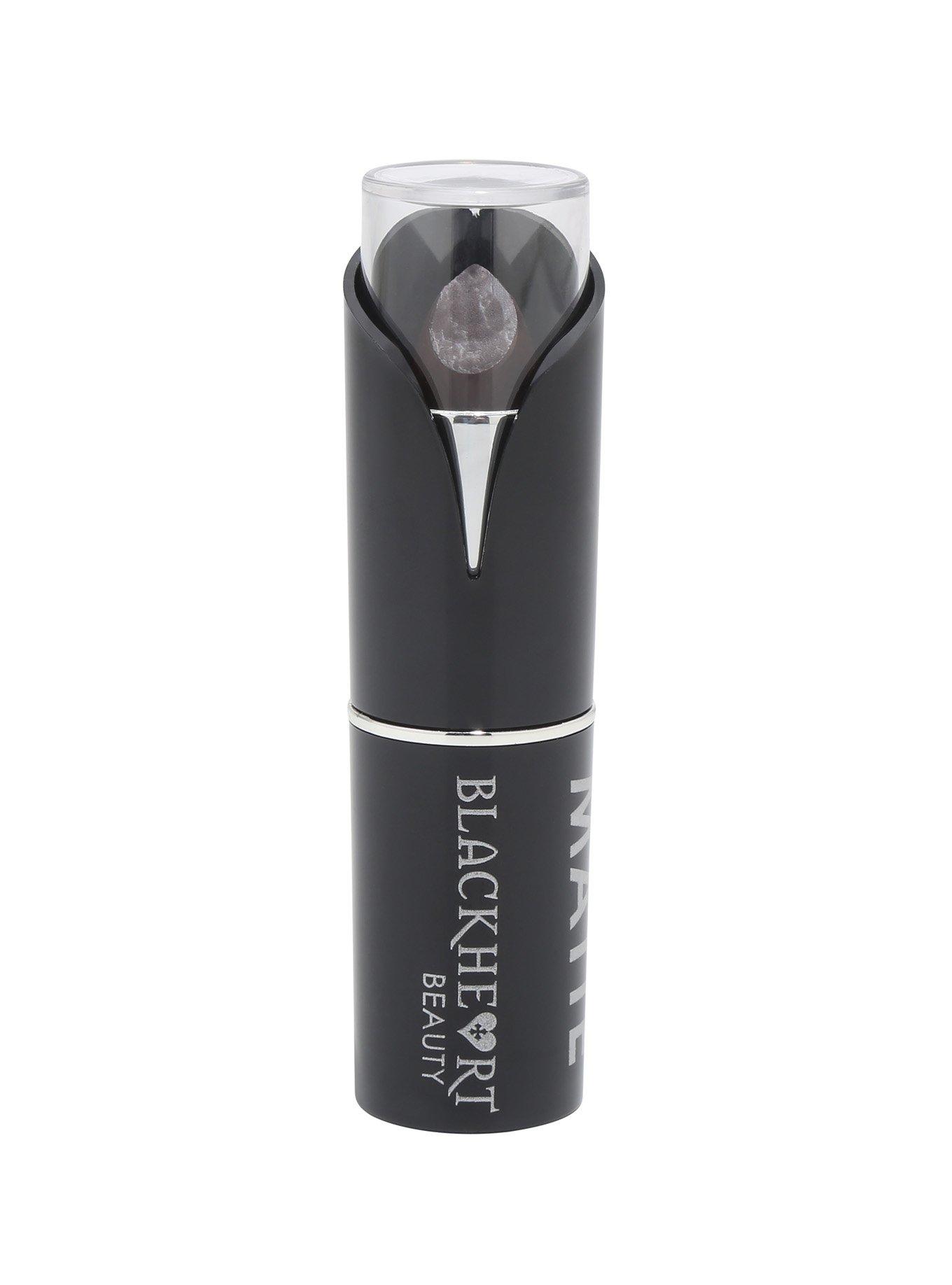 Blackheart Beauty Deep Plum Matte Lipstick, , alternate