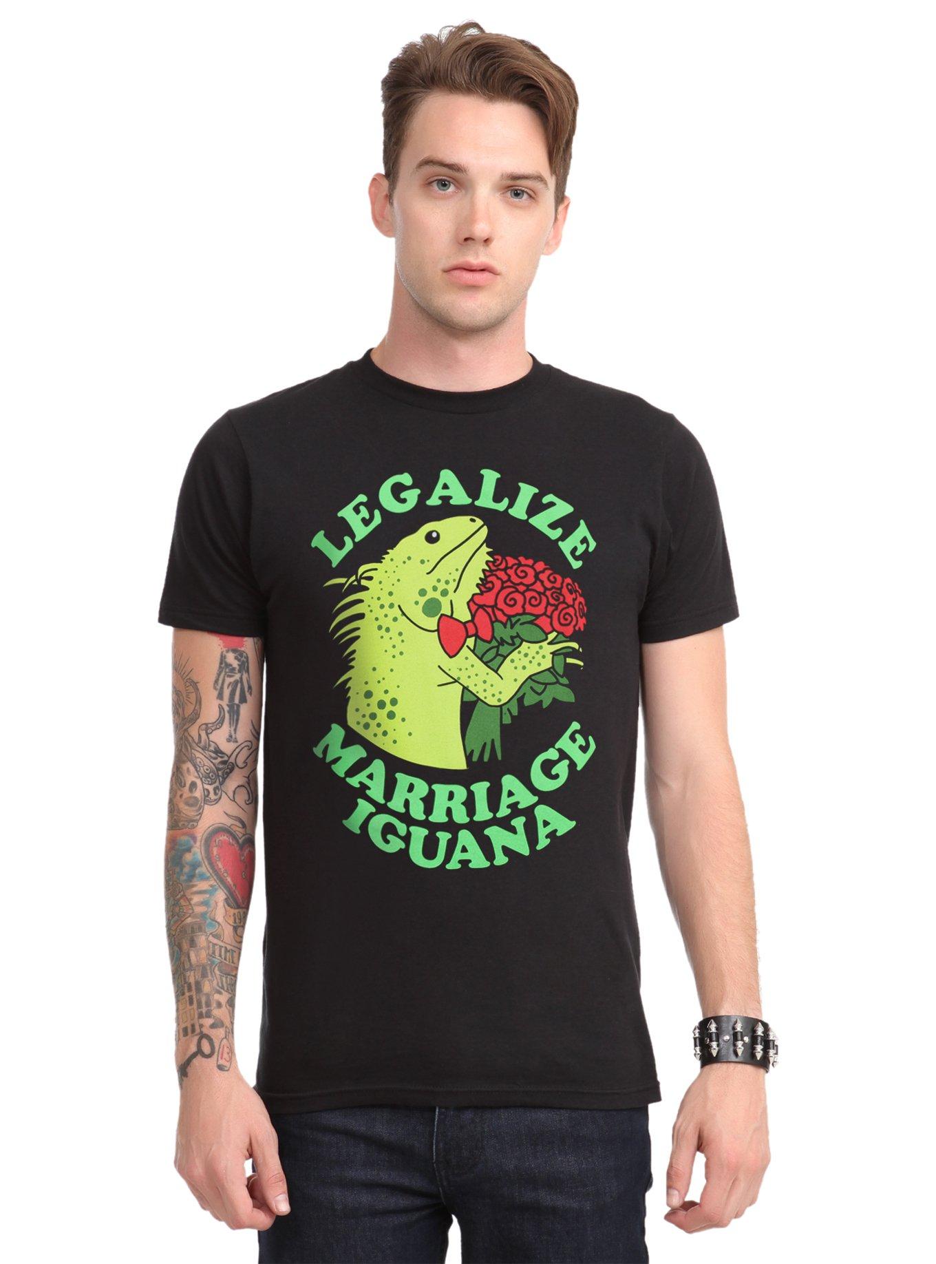 Marriage Iguana T-Shirt, , alternate