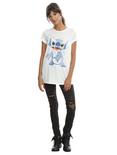 Disney Lilo & Stitch Watercolor Stitch Girls T-Shirt, , alternate