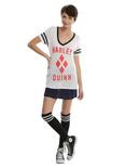 DC Comics Harley Quinn Space Dye Girls Athletic T-Shirt, , alternate