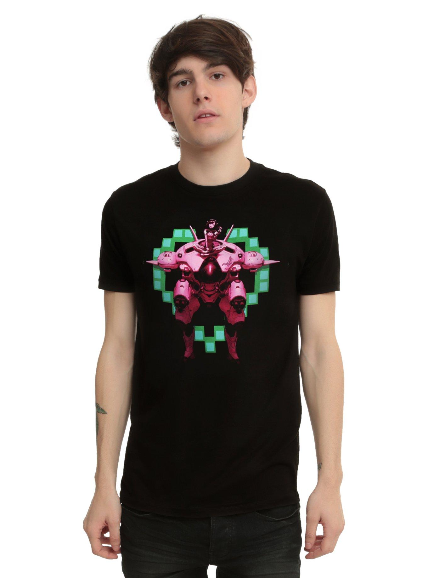 Overwatch D.Va Mech T-Shirt, , alternate