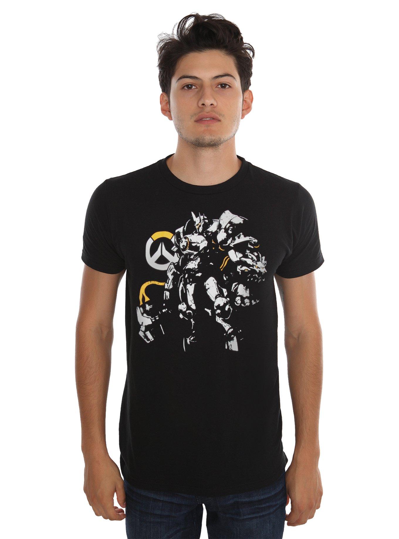 Overwatch Reinhardt T-Shirt, , alternate