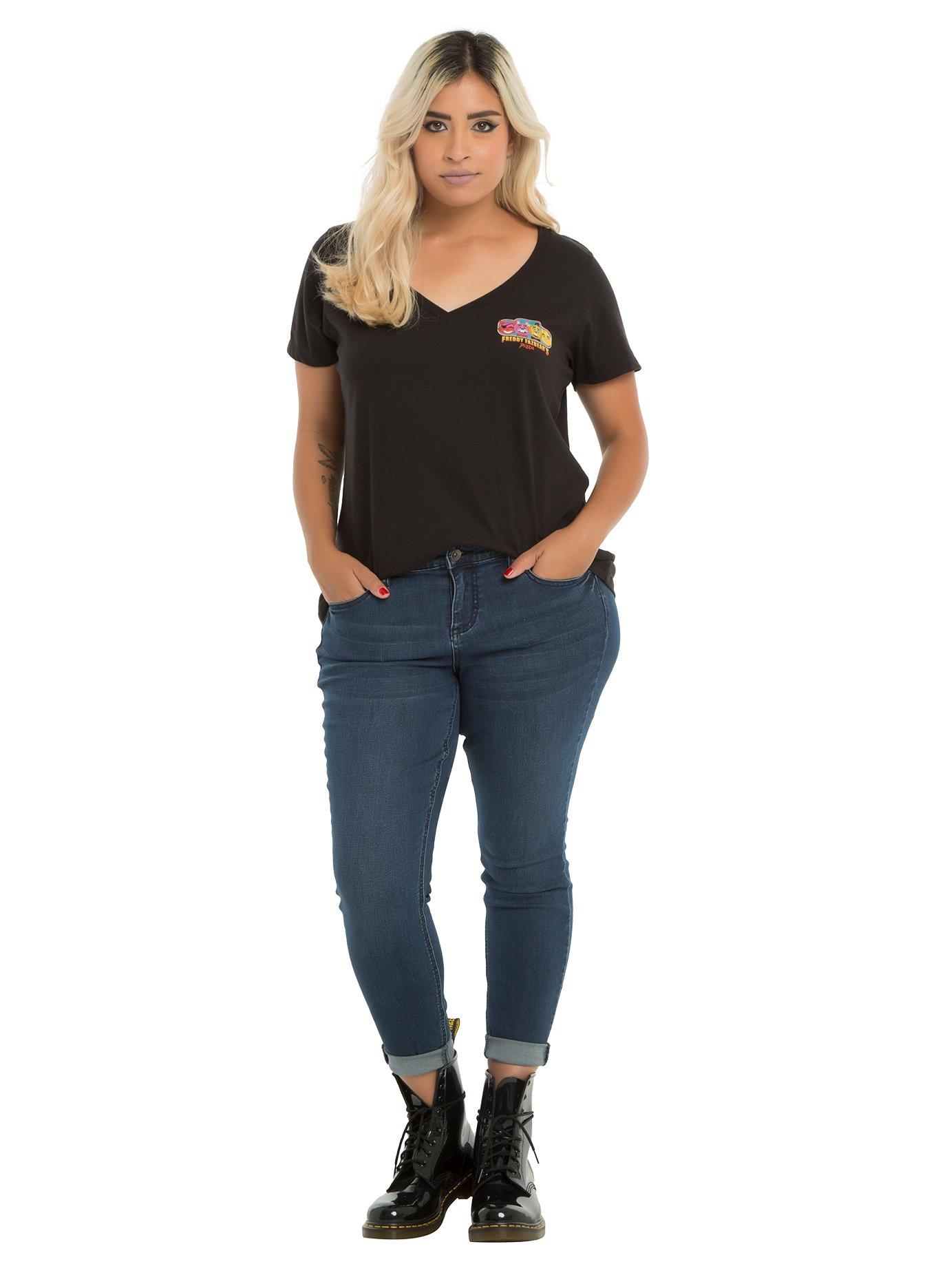 Five Nights At Freddy's Girls T-Shirt Plus Size, , alternate
