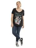 Gravity Falls Trust No One Girls T-Shirt Plus Size, , alternate