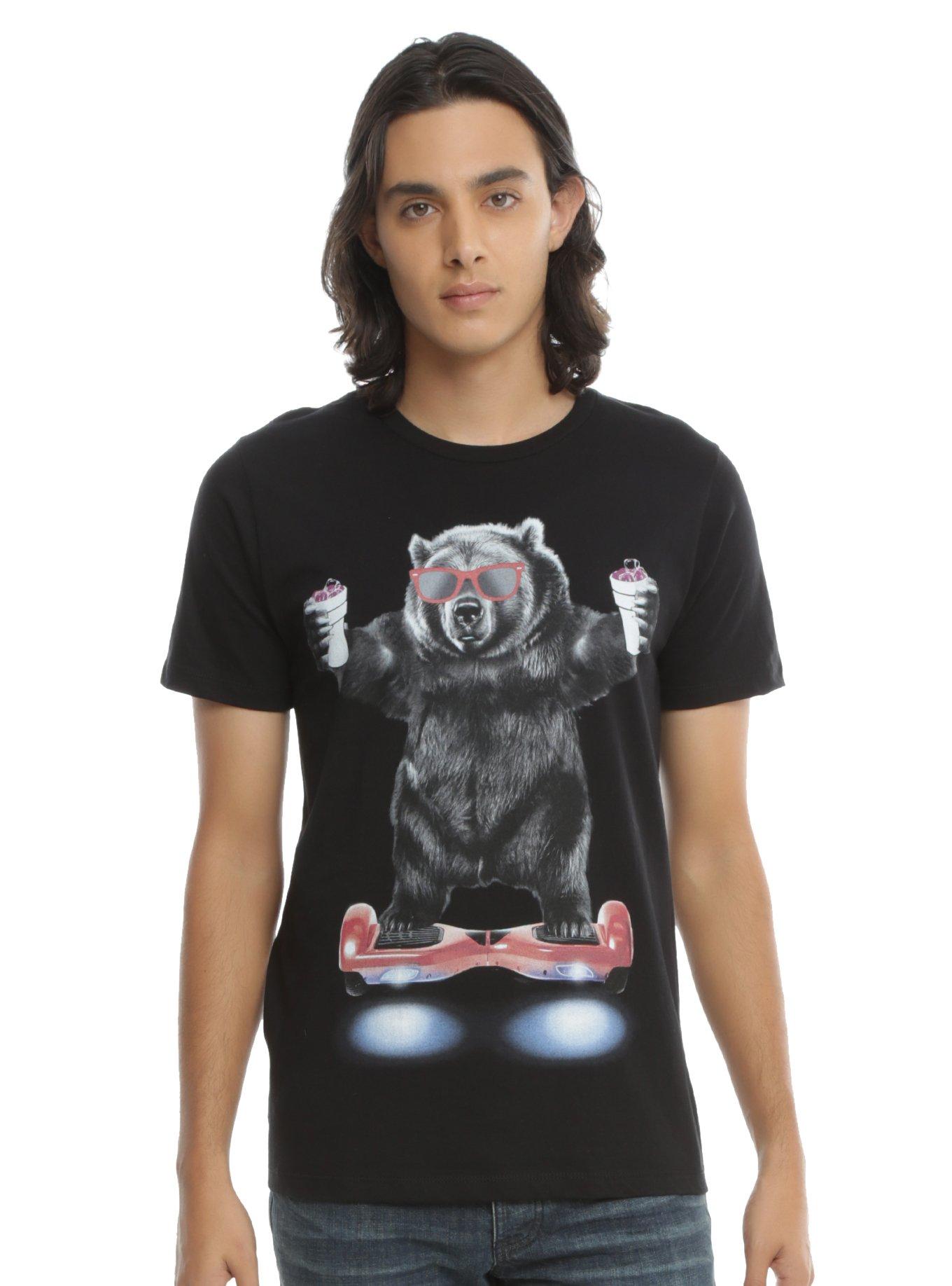 Hoverboard Bear T-Shirt, , alternate