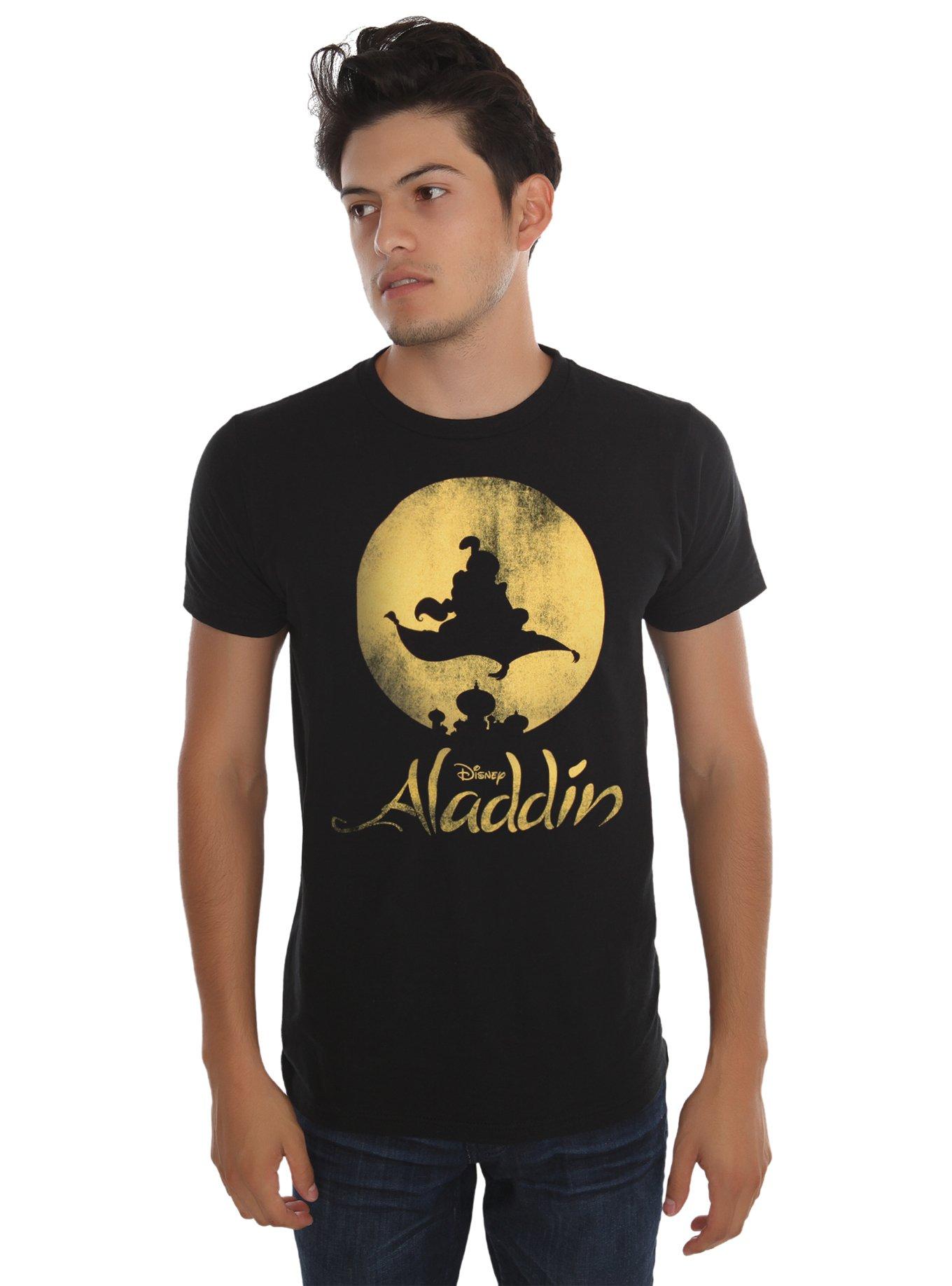 Disney Aladdin Silhouette T-Shirt, , alternate