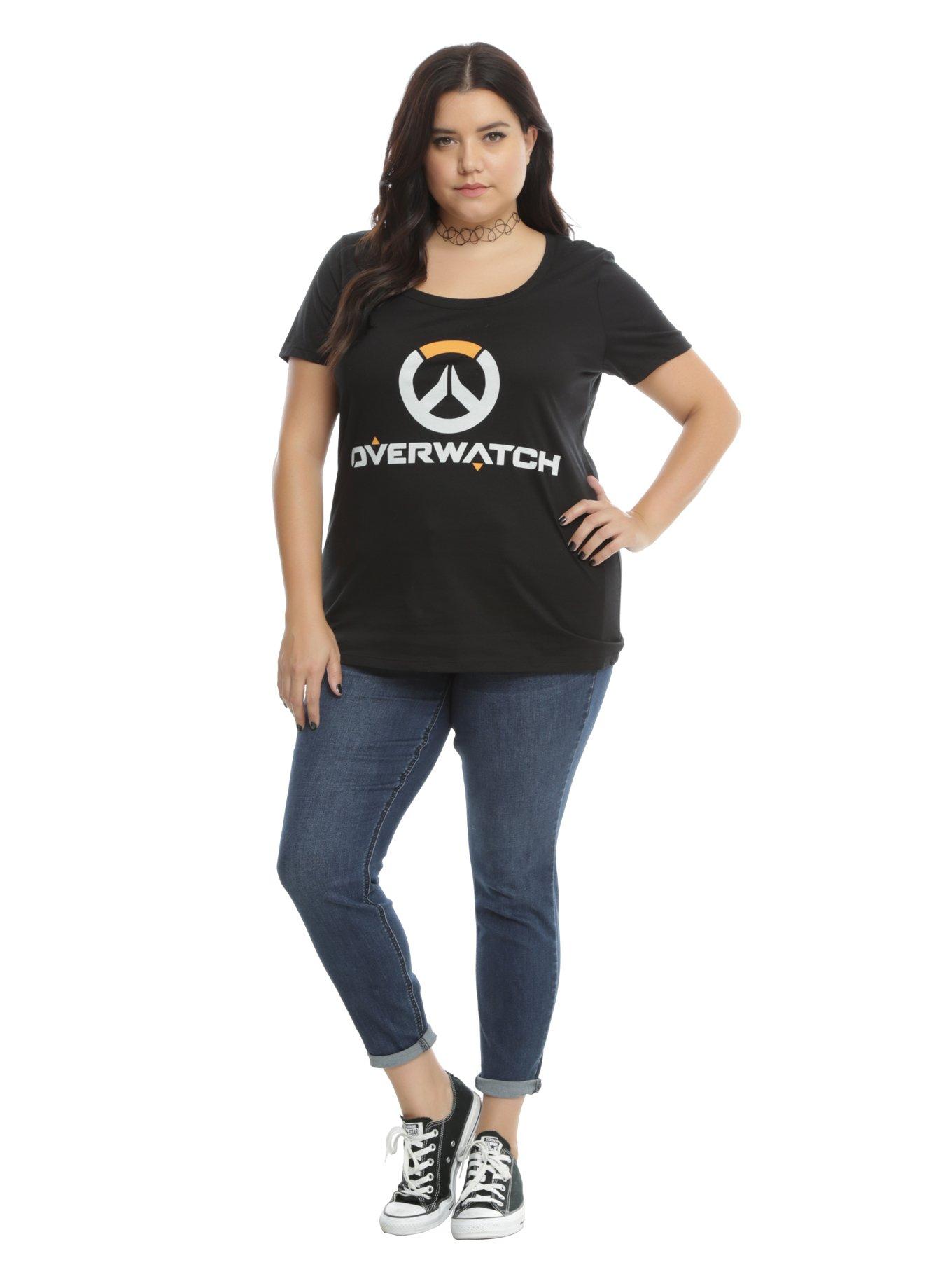 Overwatch Logo Girls T-Shirt Plus Size, , alternate