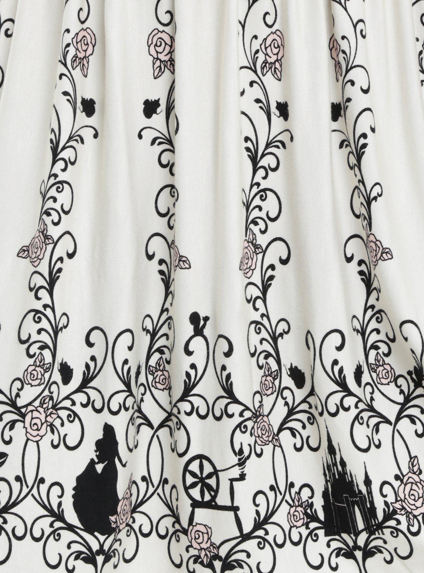 Disney Sleeping Beauty Fit & Flare Dress, , alternate