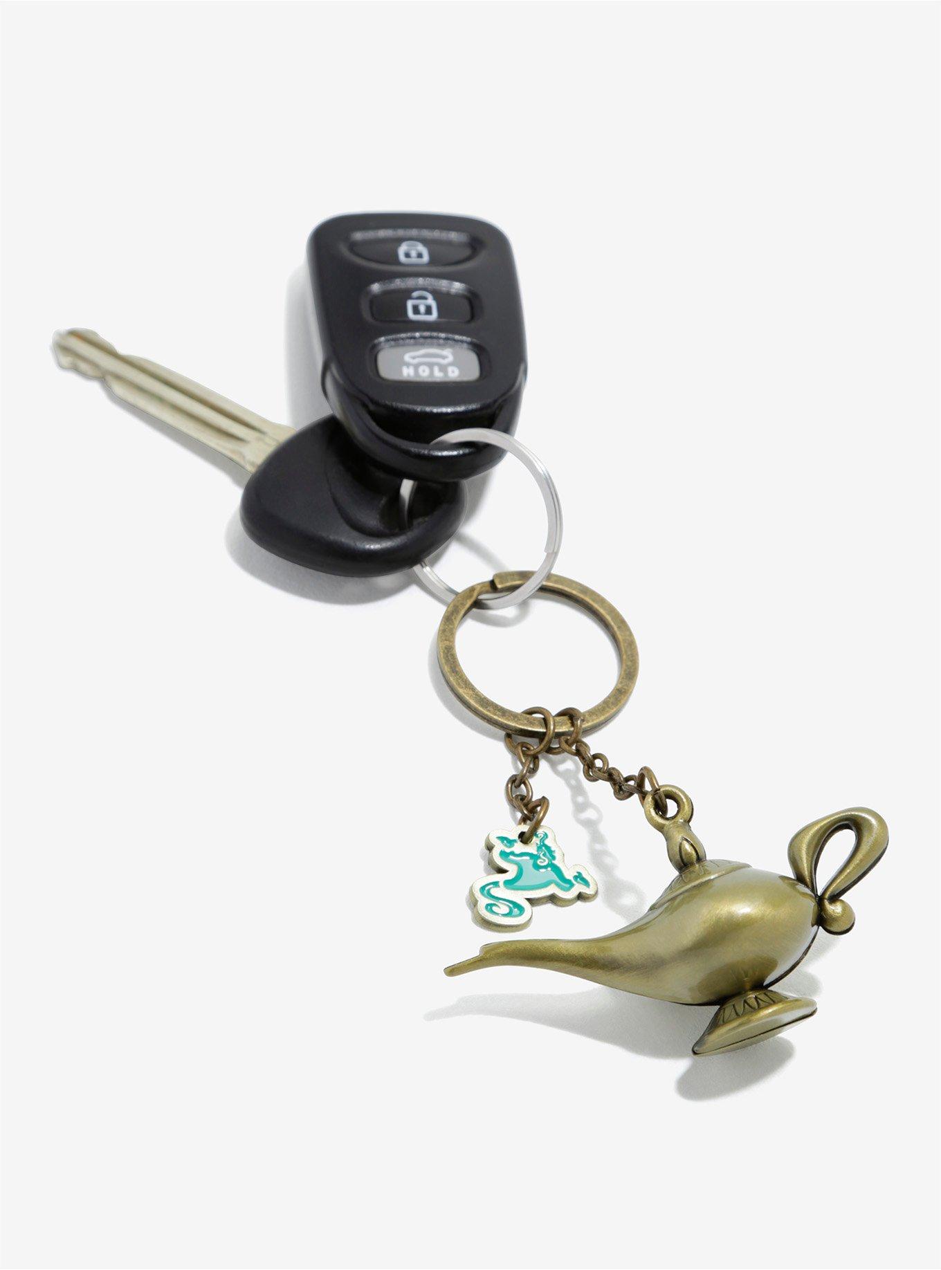 Disney Aladdin Lamp Genie Key Chain, , alternate