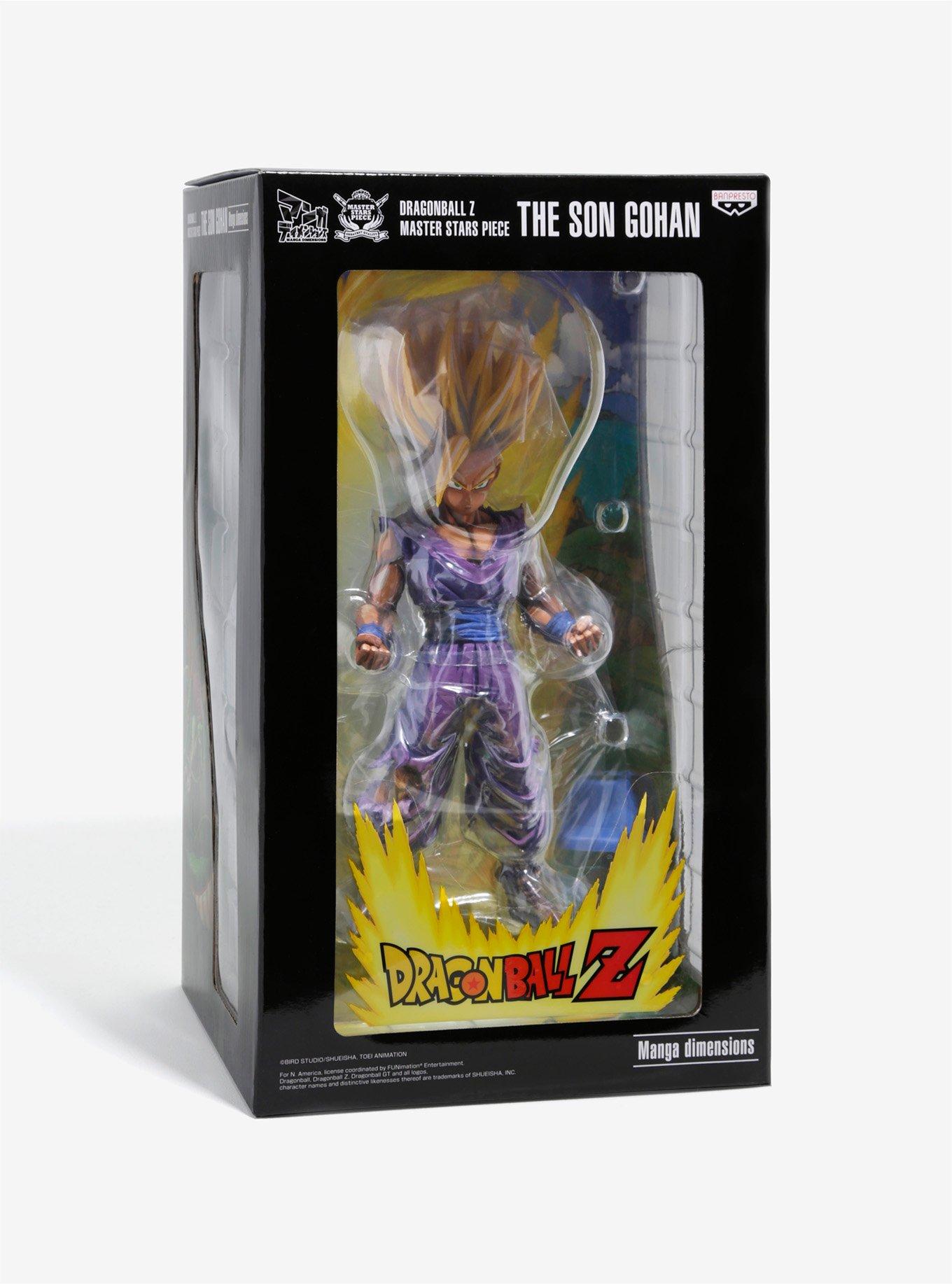 Banpresto Master Stars Piece Dragon Ball Z Super Saiyan The Son Gohan Figure, , alternate
