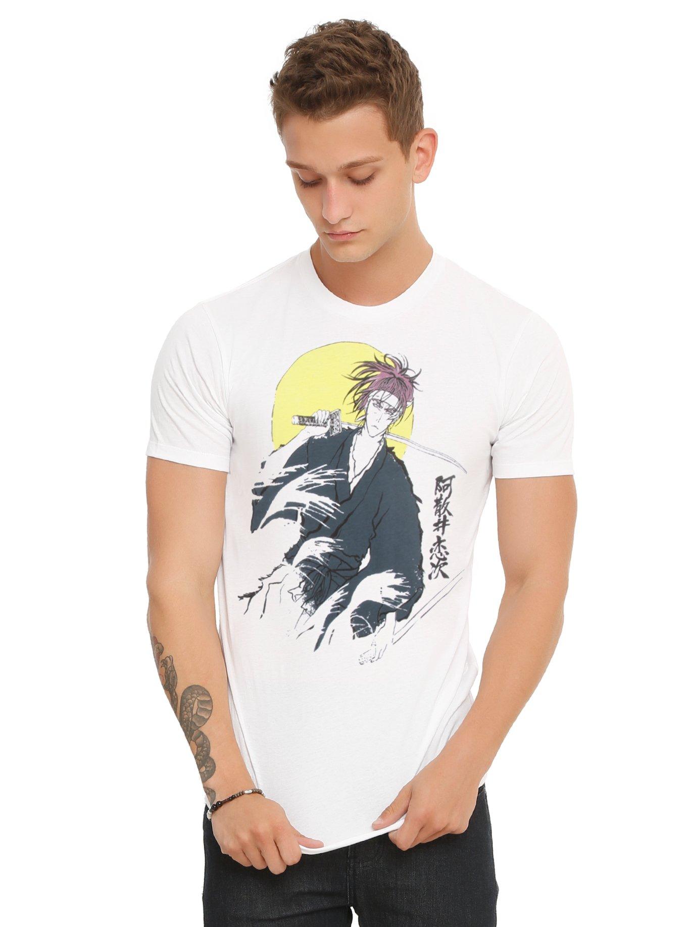 Bleach Renji Abarai Sun T-Shirt, , alternate