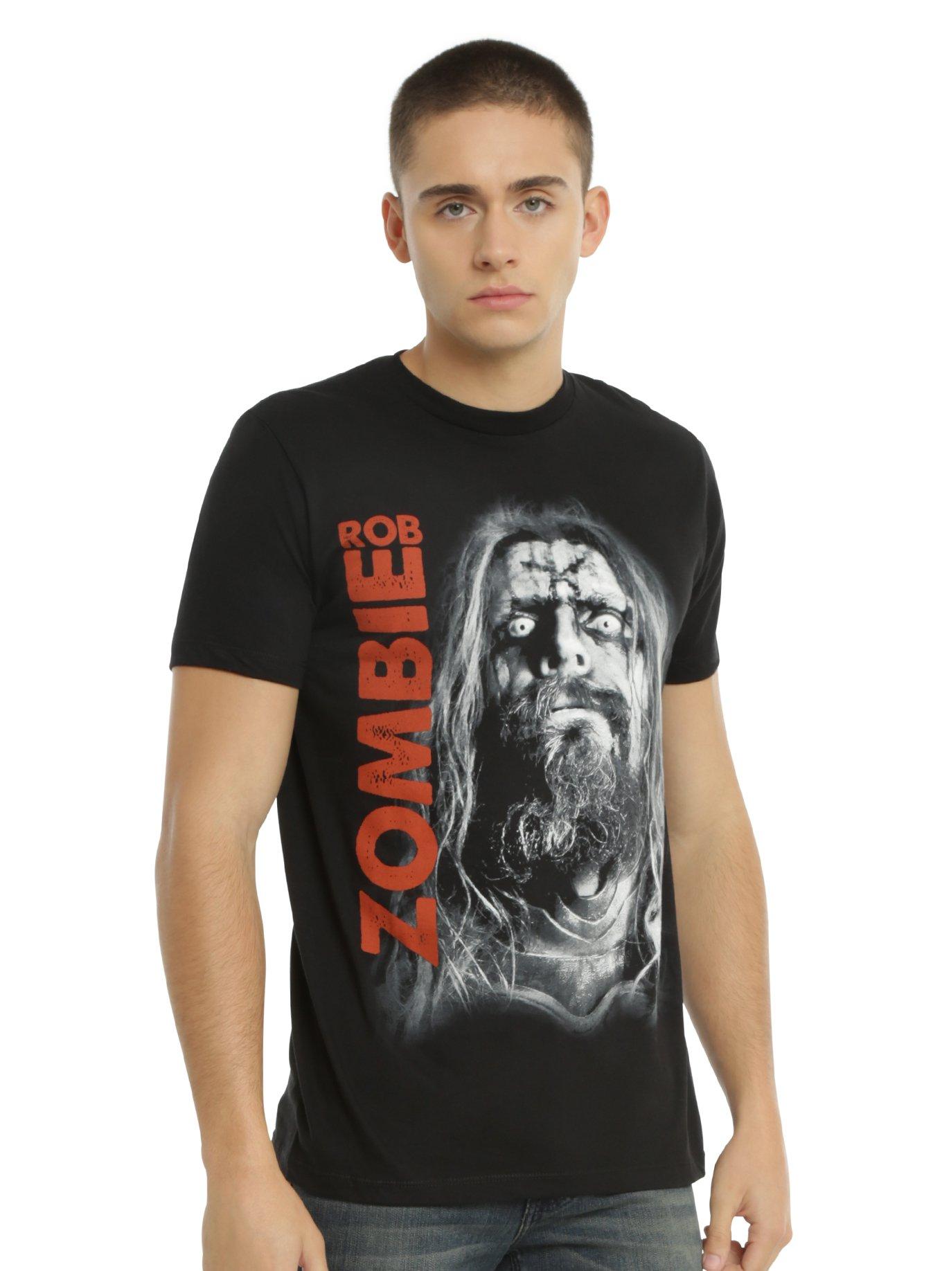 Rob Zombie Close-Up Photo T-Shirt, , alternate