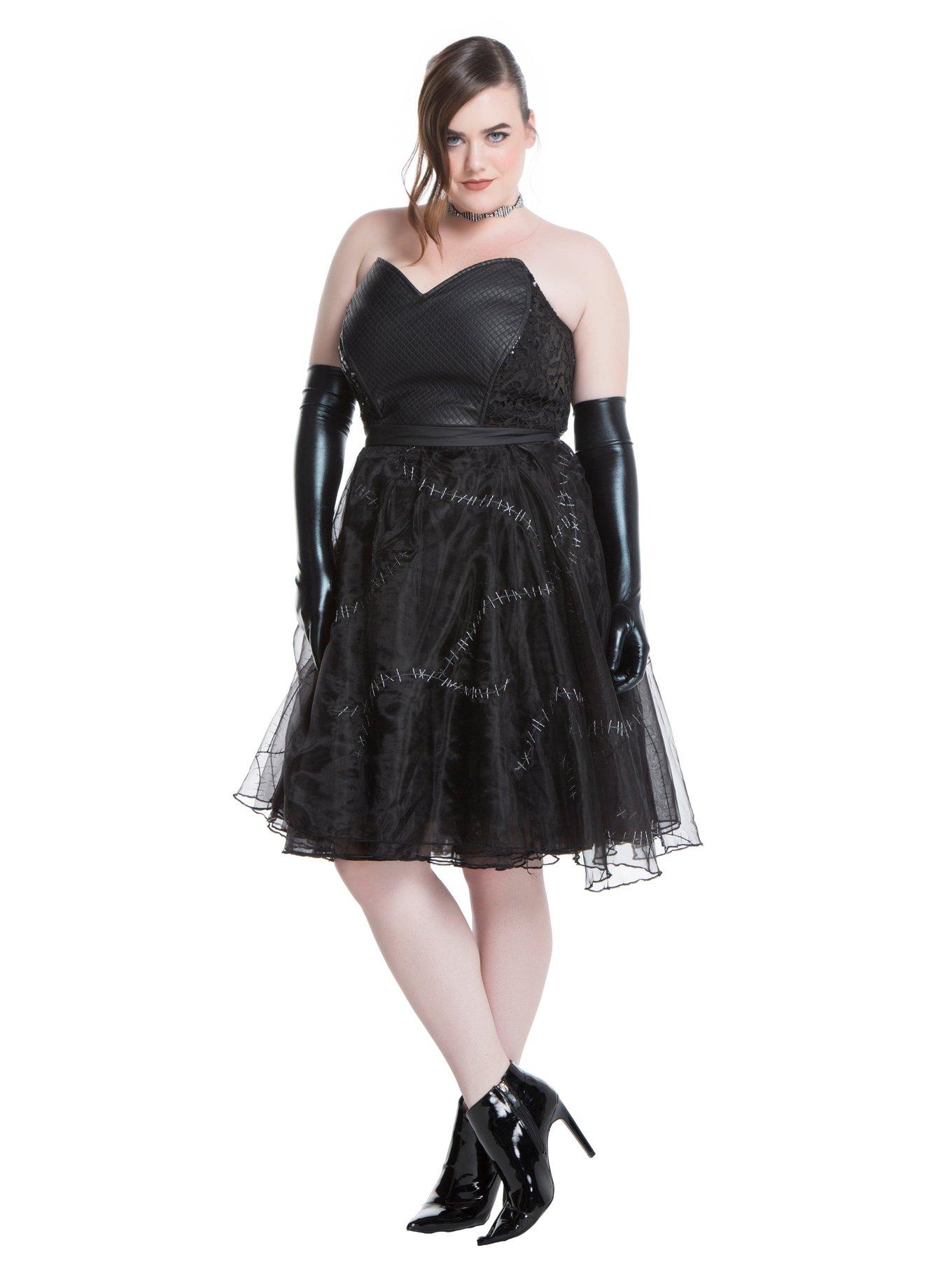 DC Comics Catwoman Formal Dress Plus Size, , alternate