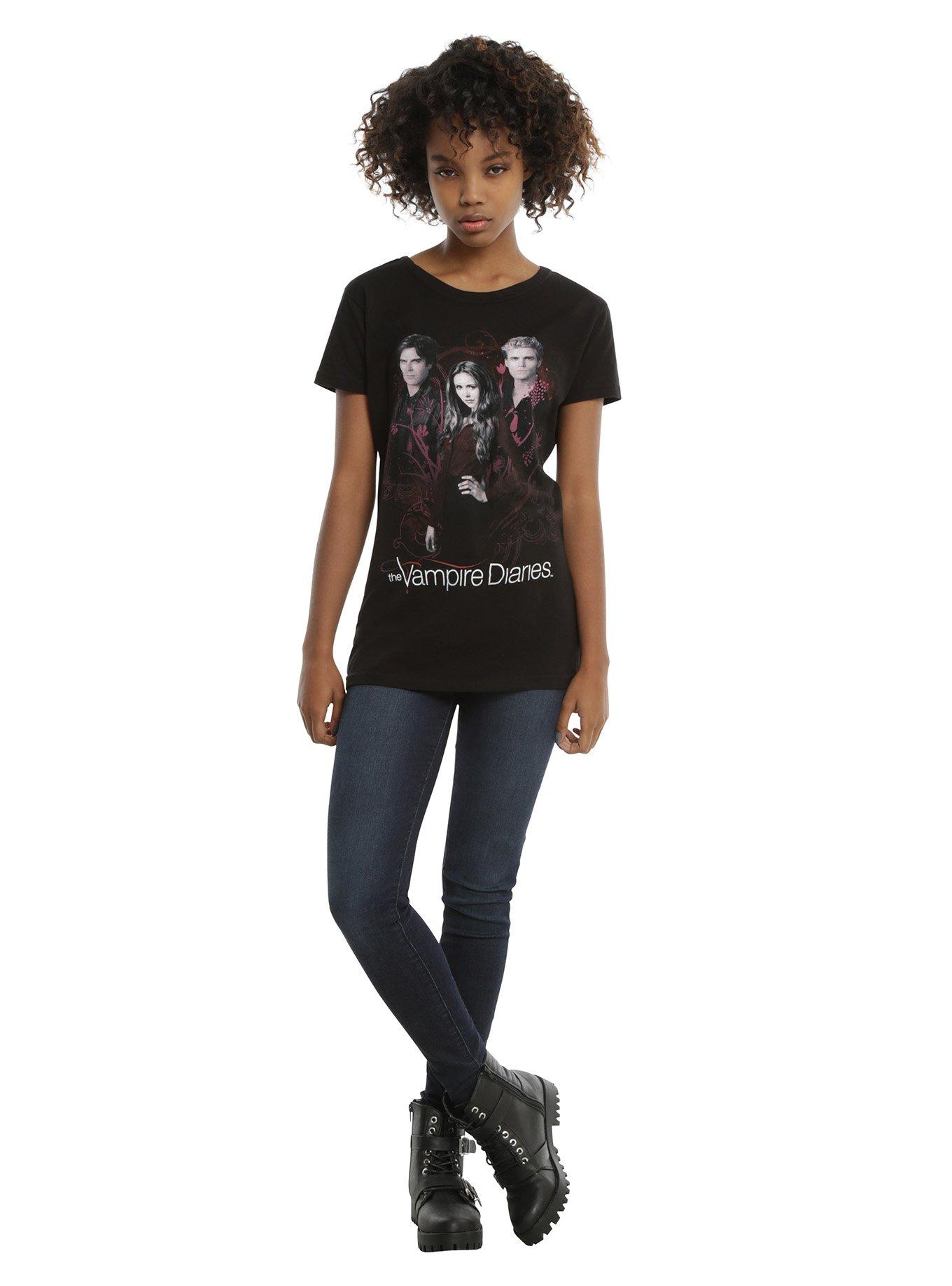 The Vampire Diaries Girls T-Shirt, , alternate