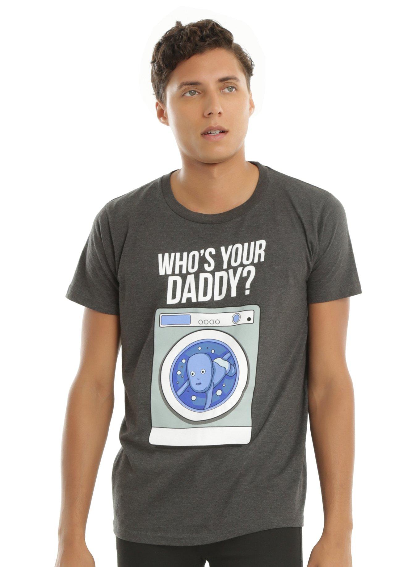 Who's Your Daddy? Washing Machine T-Shirt, , alternate