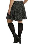 Cat Skater Skirt Plus Size, , alternate