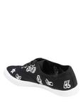 Music Note Lace-Up Sneakers, , alternate