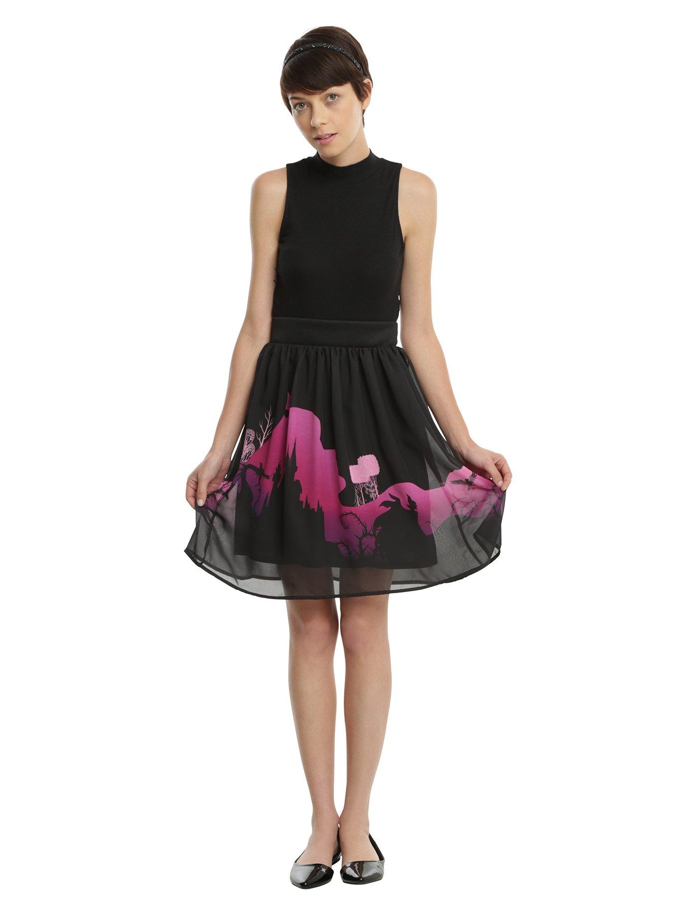 Disney Sleeping Beauty Chiffon Circle Skirt, , alternate