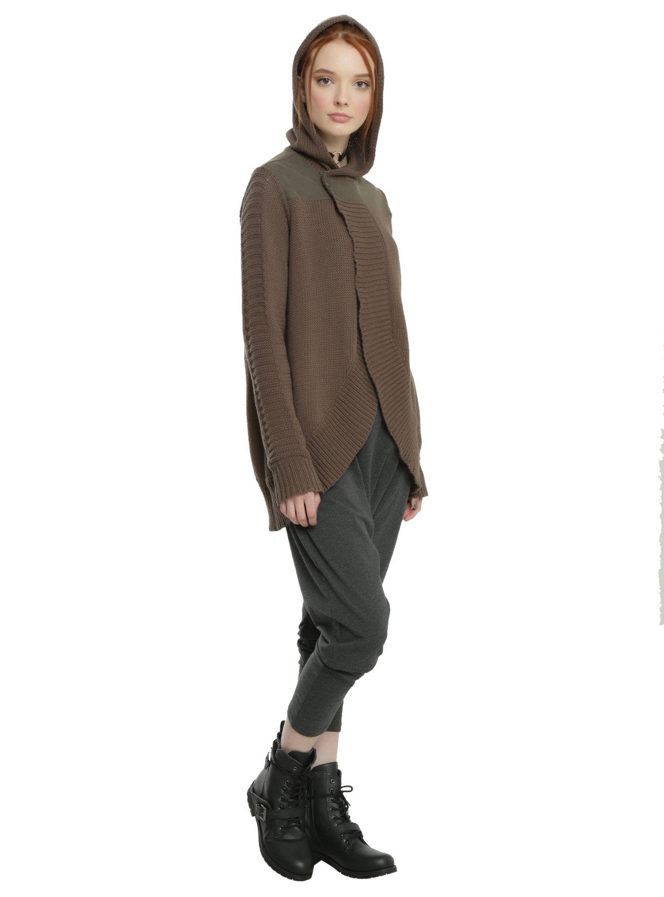 Star Wars Rogue One Jyn Girls Open Cardigan, , alternate