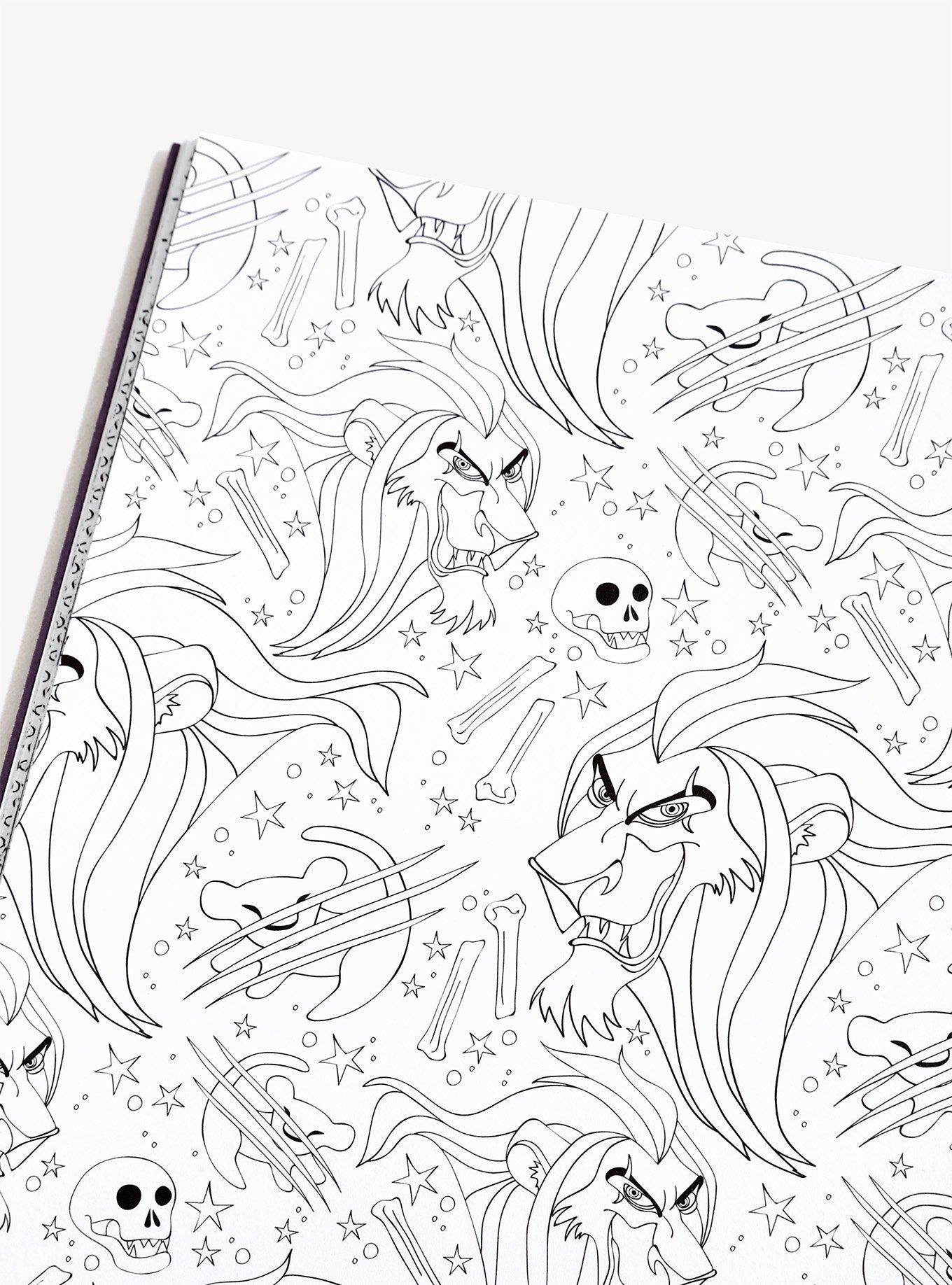 Disney Villains: Art Of Coloring Book, , alternate