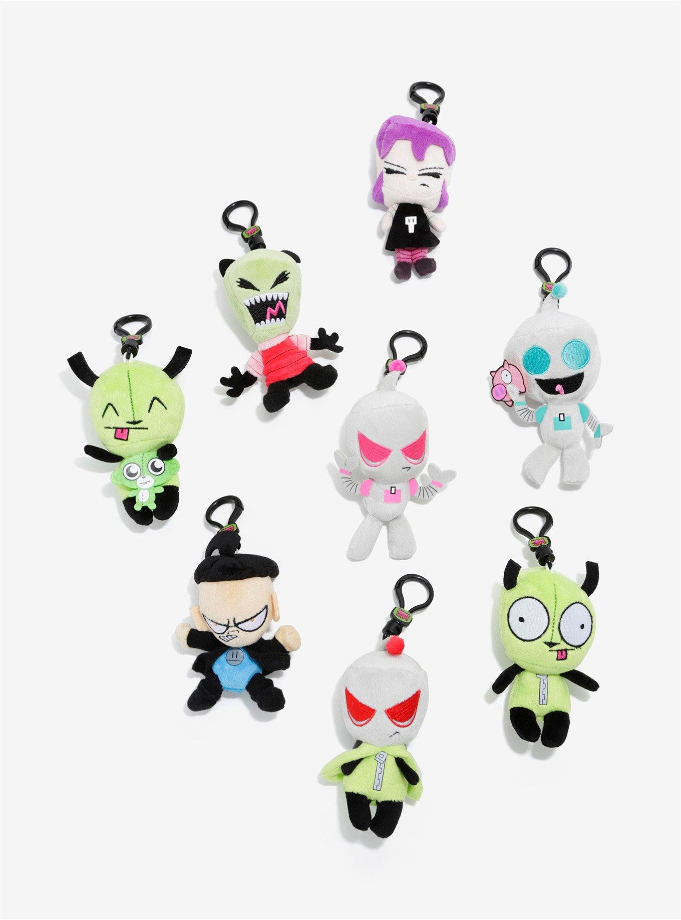 Invader Zim Plush Key Chain Blind Box, , alternate