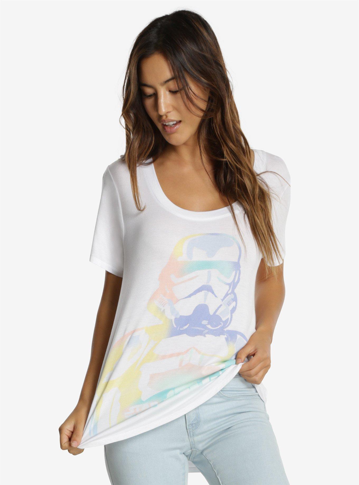 Star Wars Stormtrooper Iridescent Womens Tee, , alternate