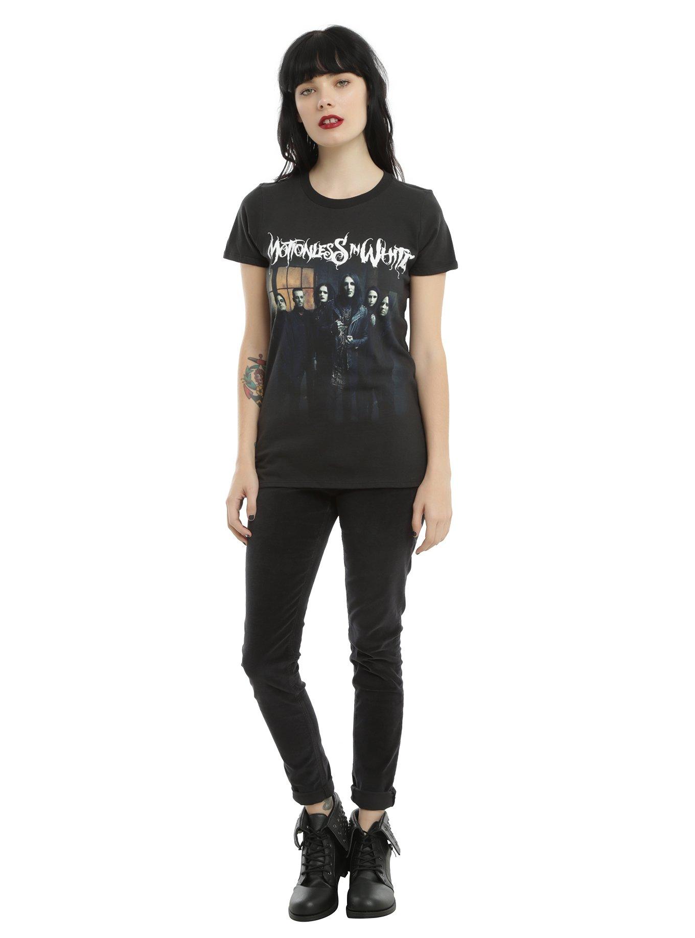 Motionless In White Group Girls T-Shirt, , alternate