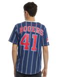 Marvel Captain America Rogers Baseball Jersey, , alternate
