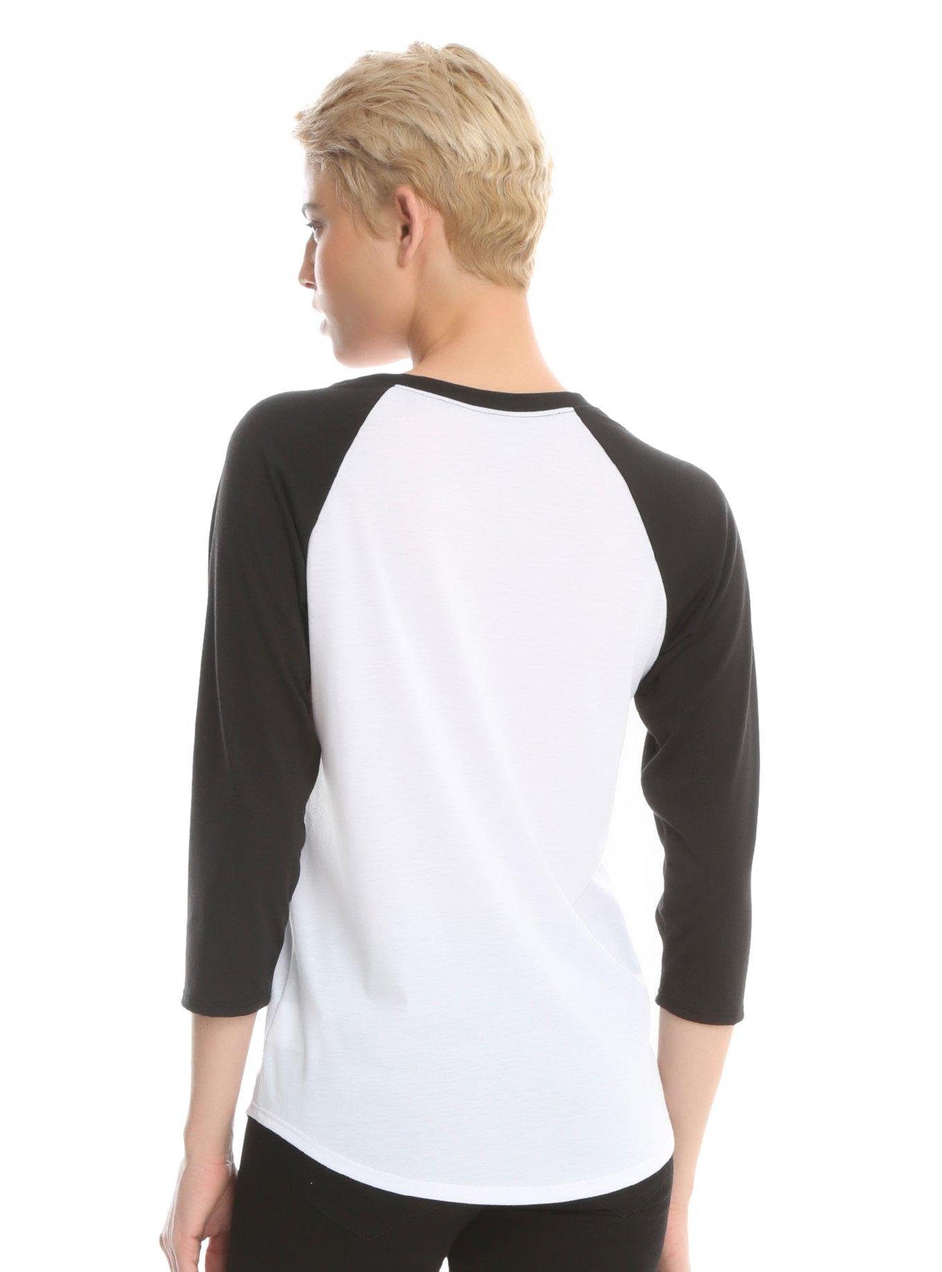 Disney Alice In Wonderland Watercolor Girls Raglan, , alternate