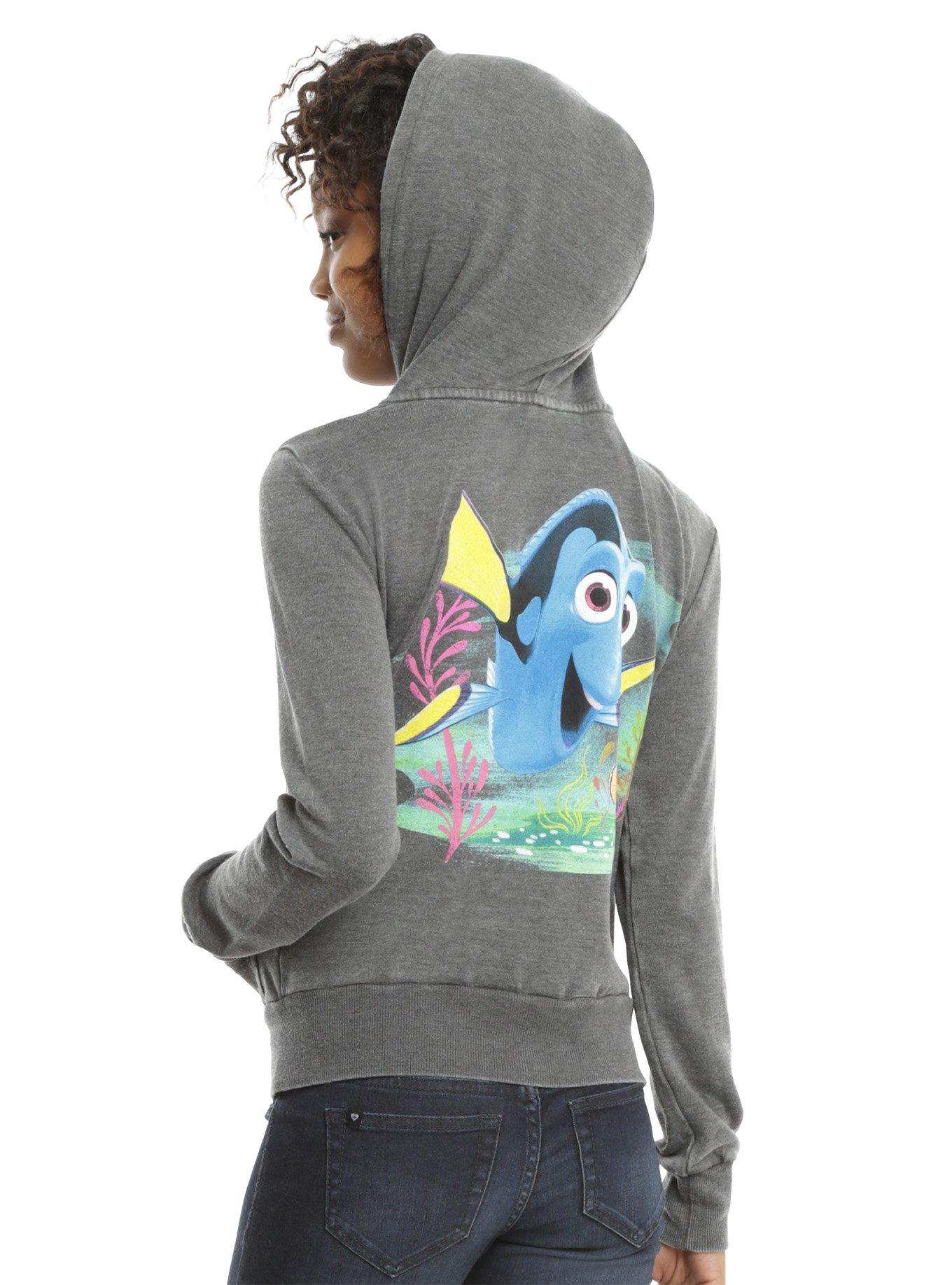 Disney Finding Dory Purple Shell Girls Hoodie, , alternate