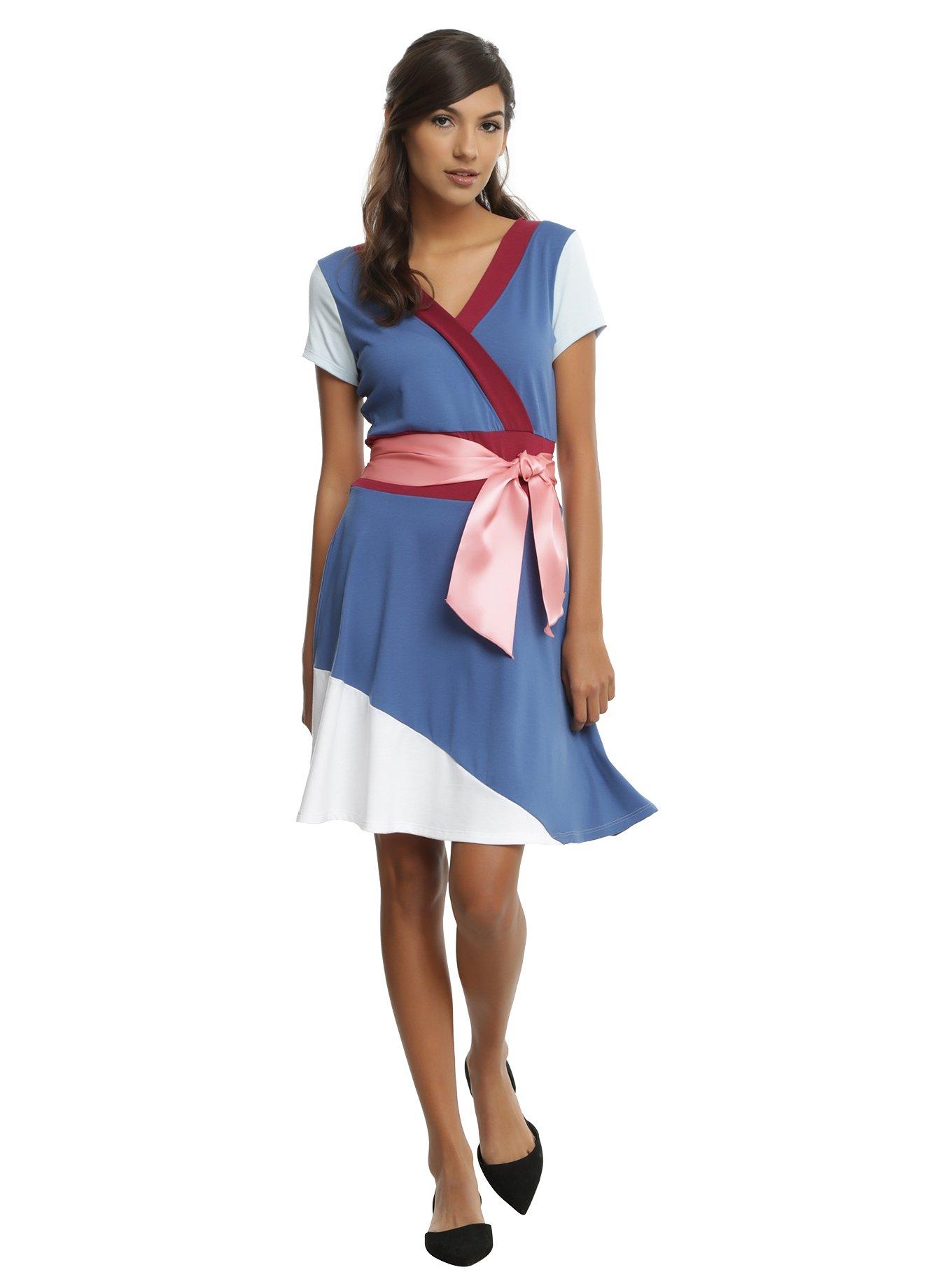 Disney Mulan Cosplay Dress, , alternate