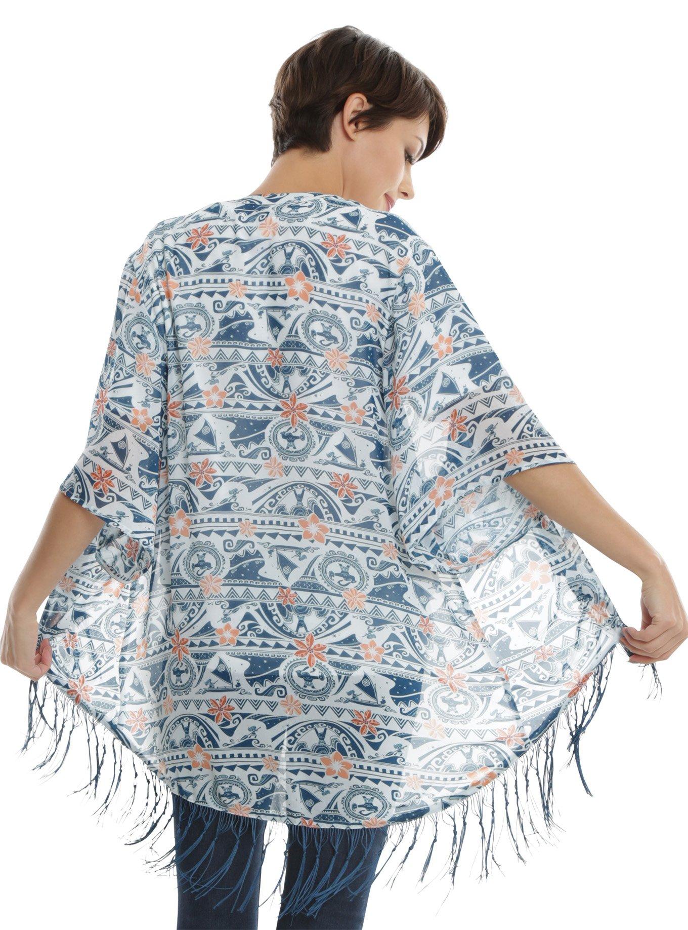 Moana Blue Kimono, , alternate
