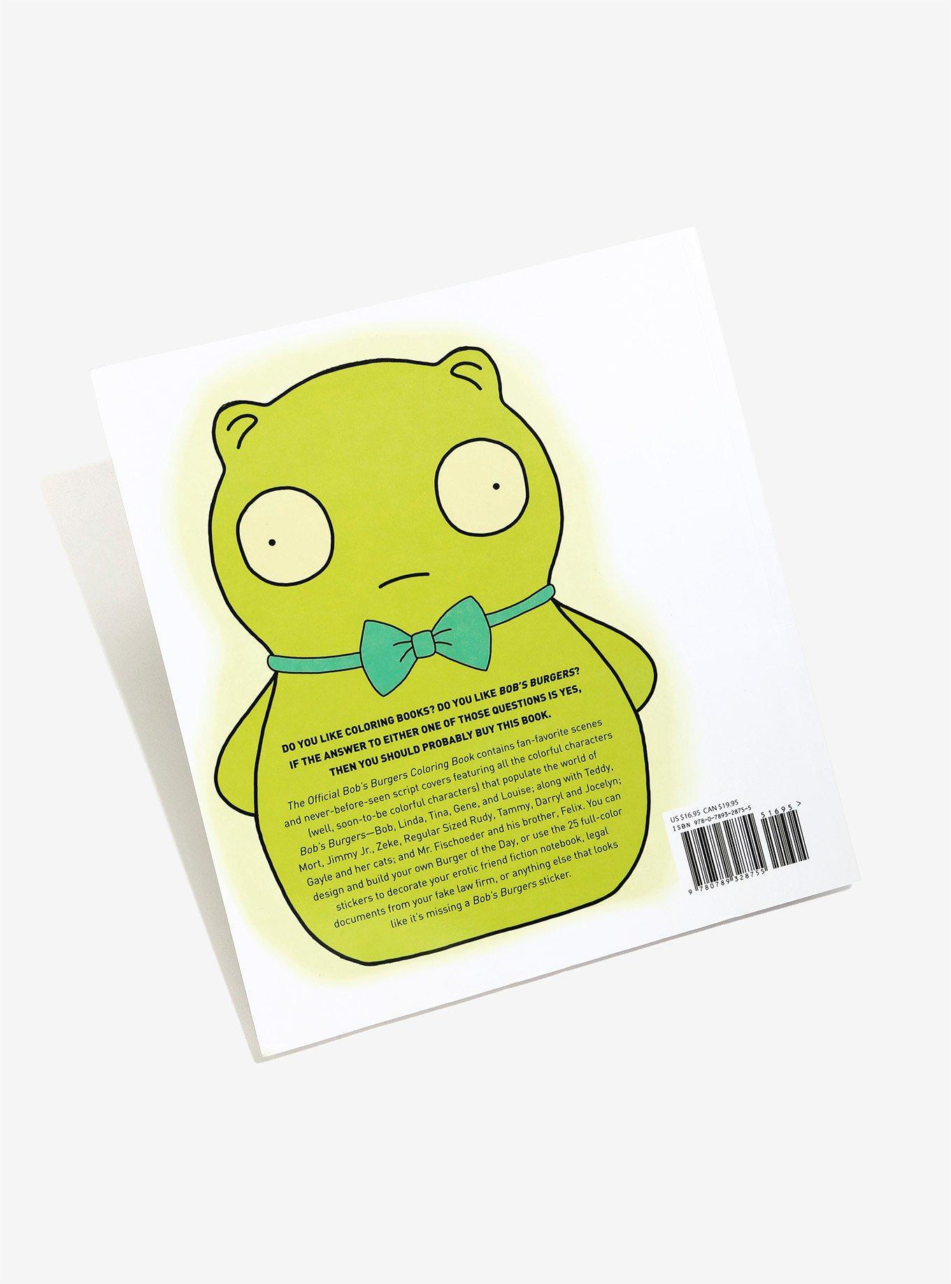 Bob's Burgers Coloring Book, , alternate