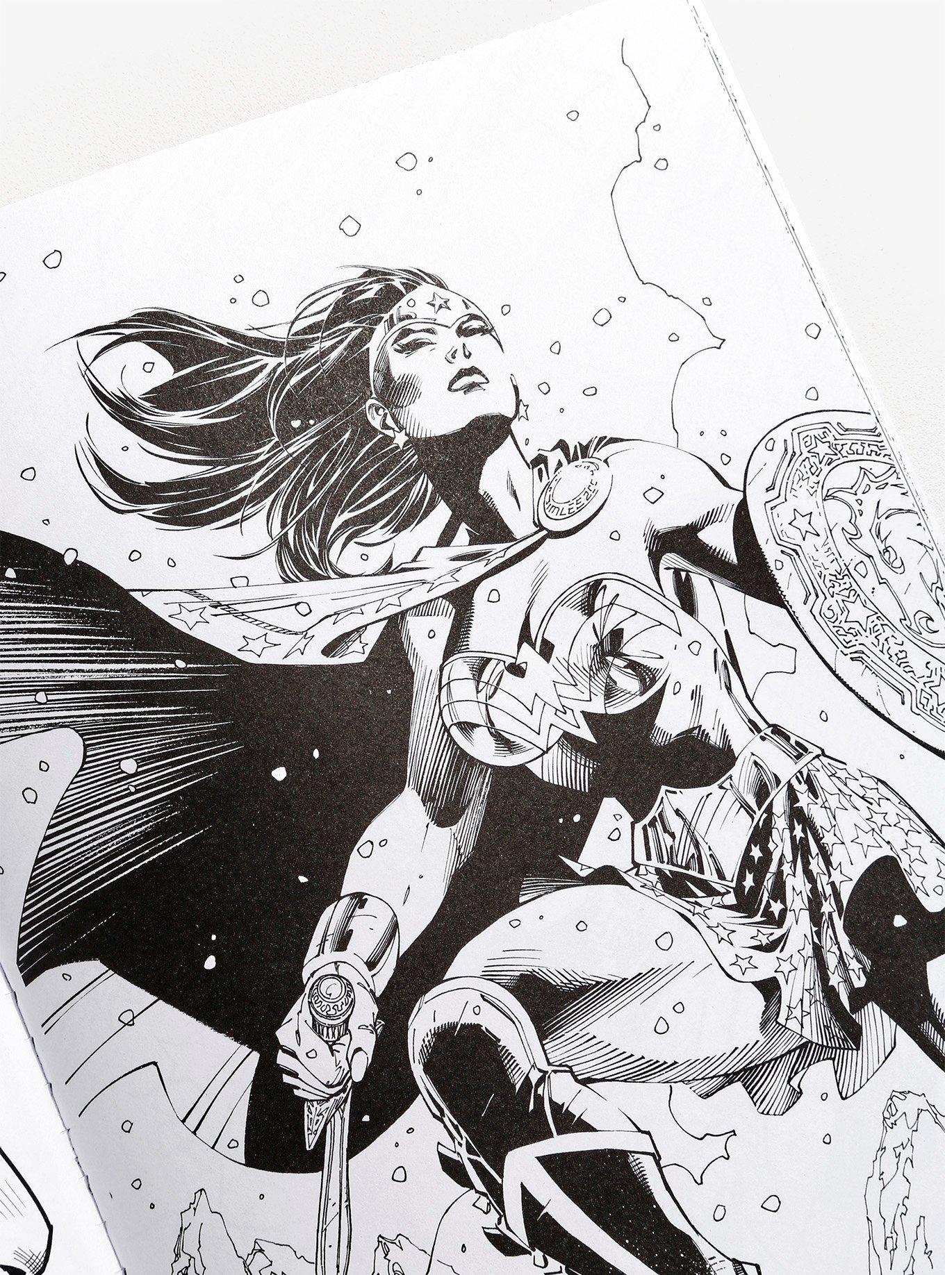 DC Comics Wonder Woman Adult Coloring Book, , alternate