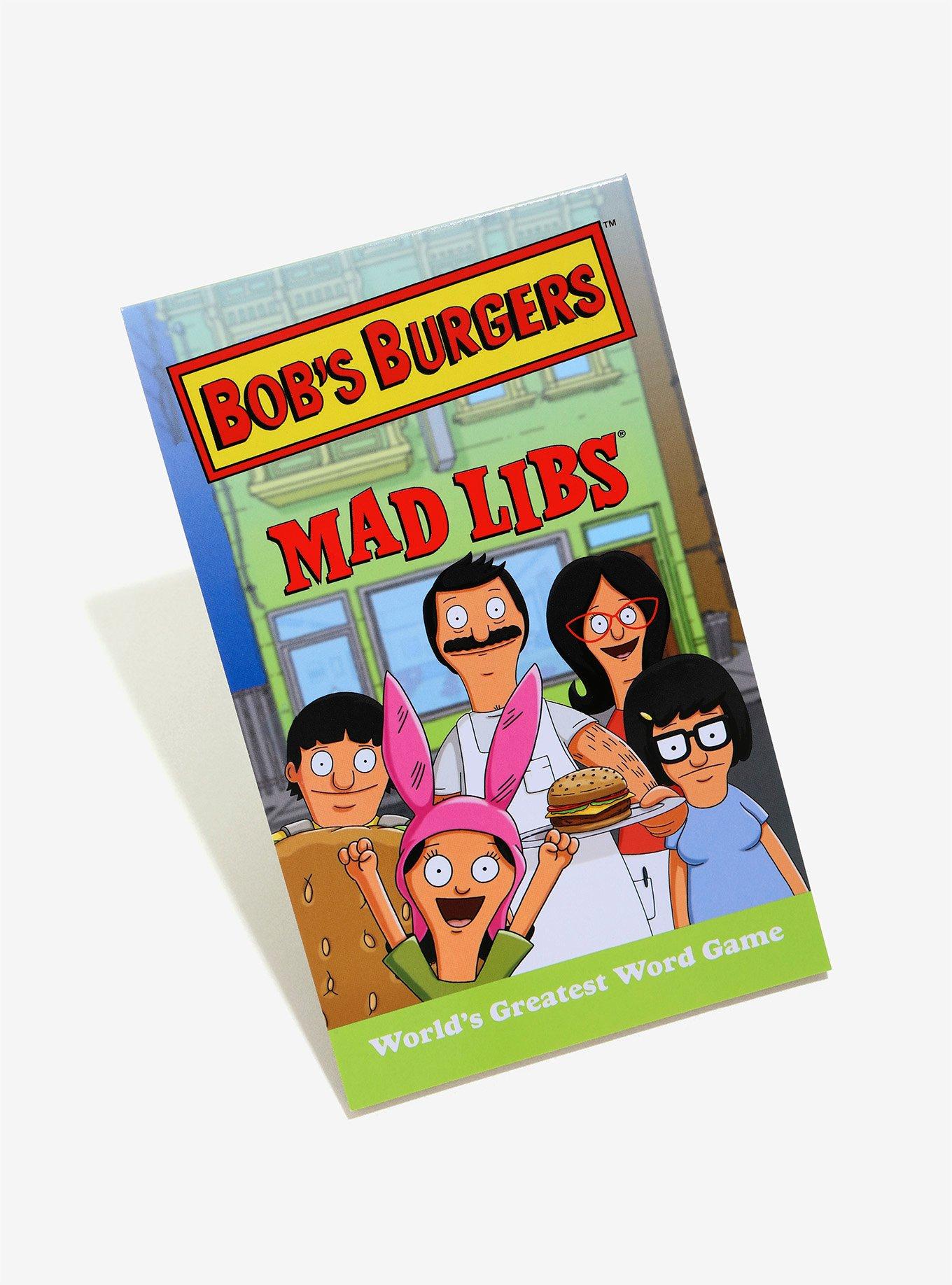 Bob's Burgers Mad Libs Book, , alternate