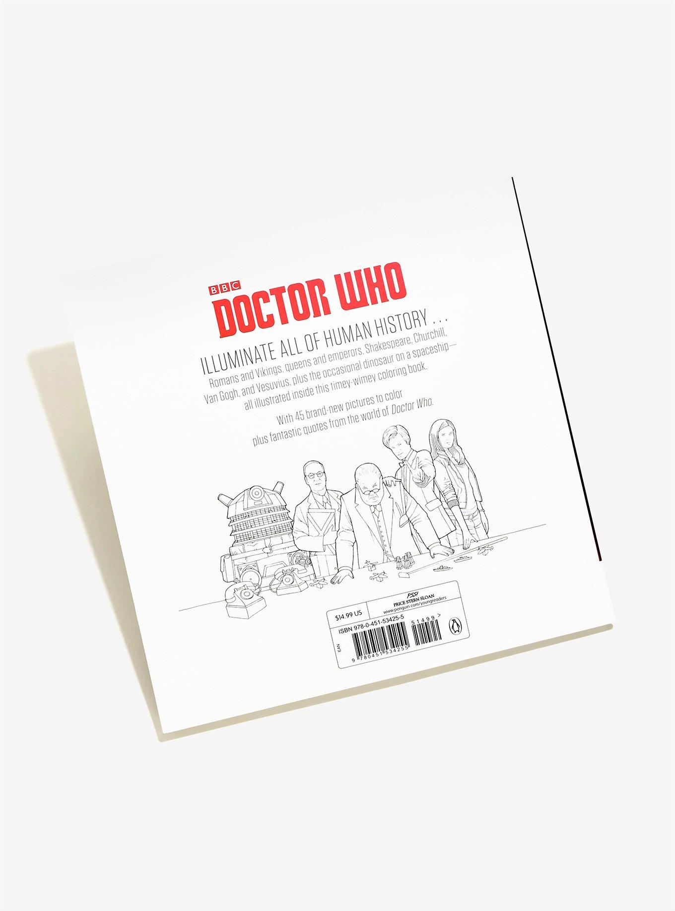 Doctor Who Coloring Book, , alternate