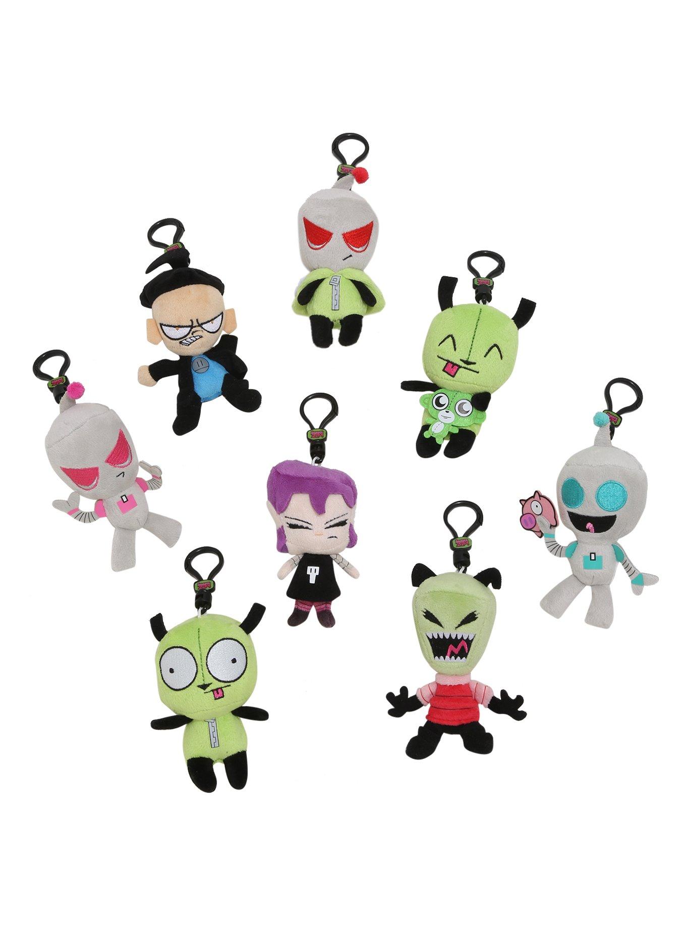 Invader Zim Original Mini’s Clip-On Plush Blind Box, , alternate