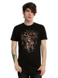 Son Of Zorn Death Hawk Logo T-Shirt, BLACK, alternate